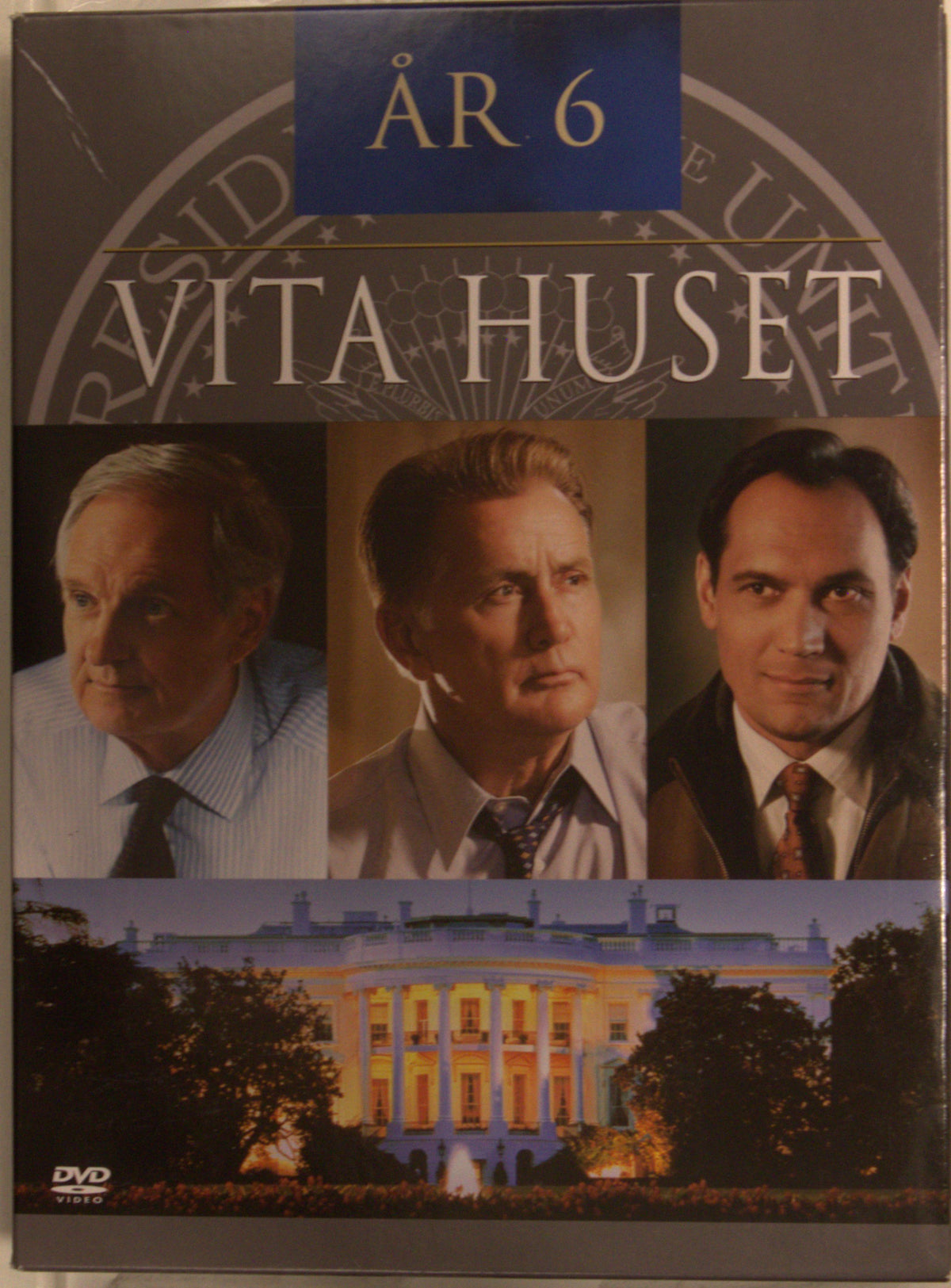 Vita huset – År 6 / The West Wing (2004) DVD – omslag