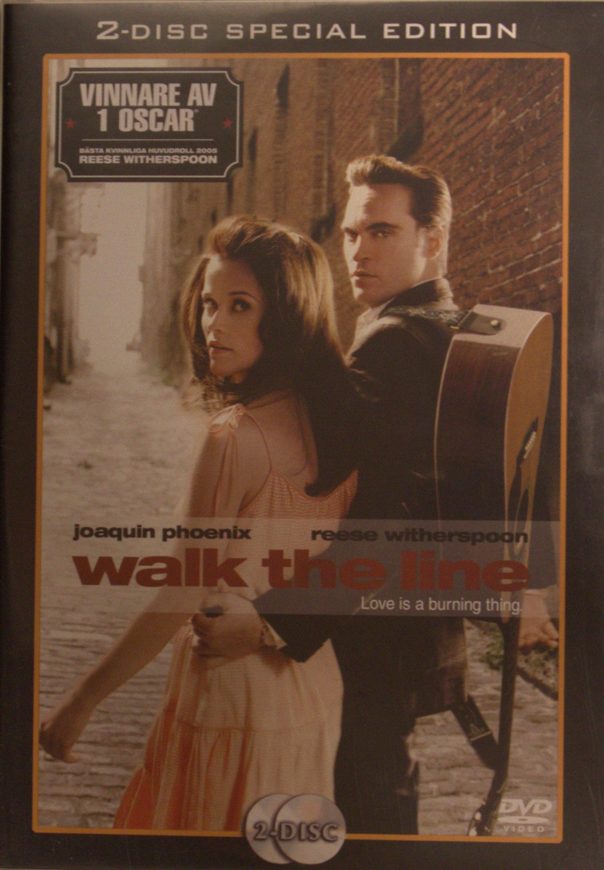 Walk the Line – 2-Disc Special Edition (2005) DVD – omslag