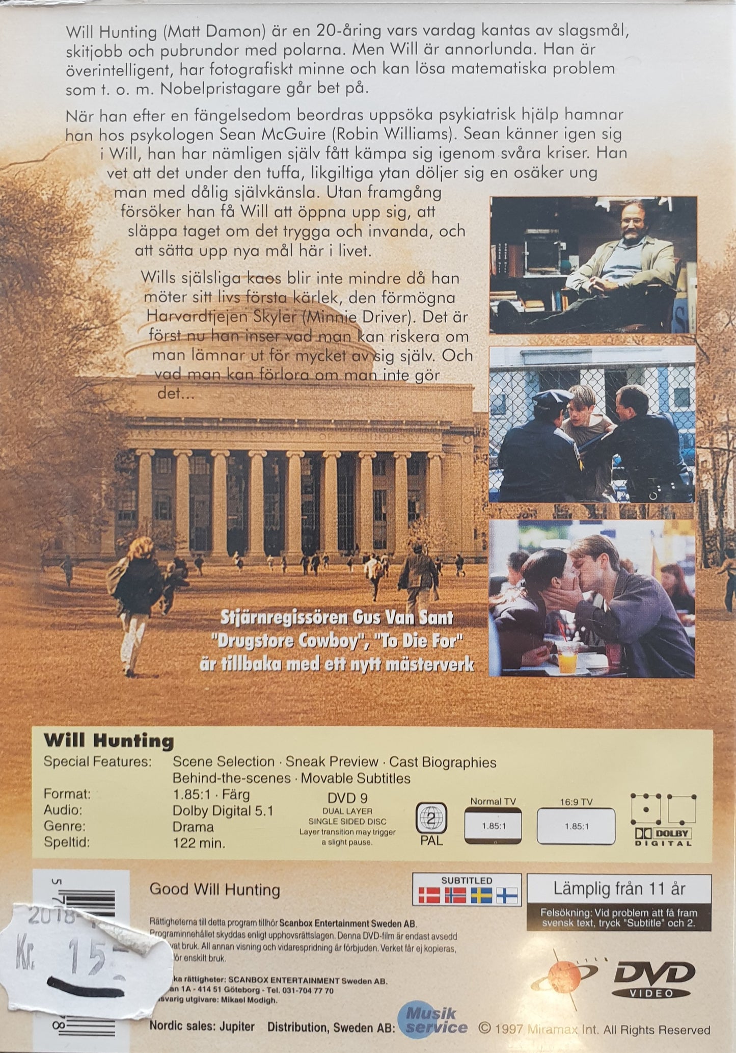 WILL HUNTING / GOOD WILL HUNTING