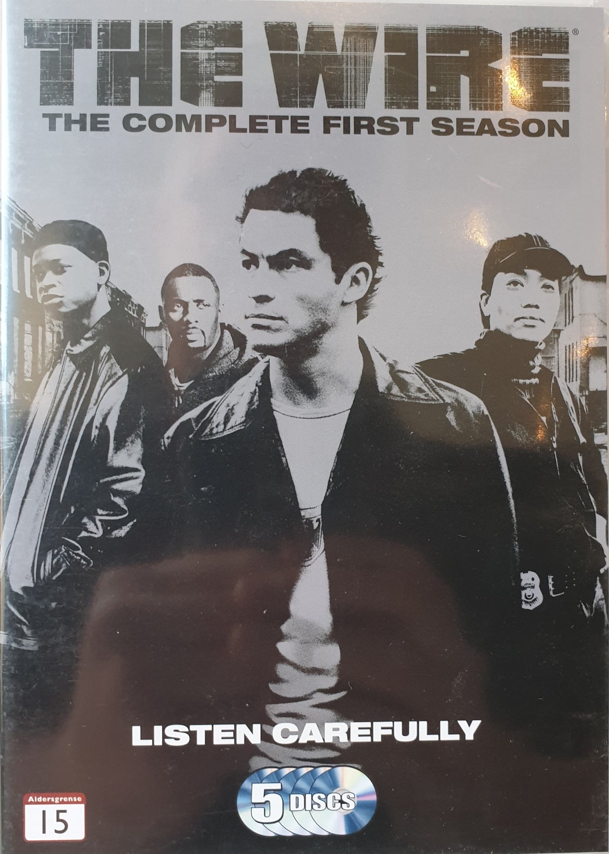 The Wire – The Complete First Season (2002) DVD – omslag