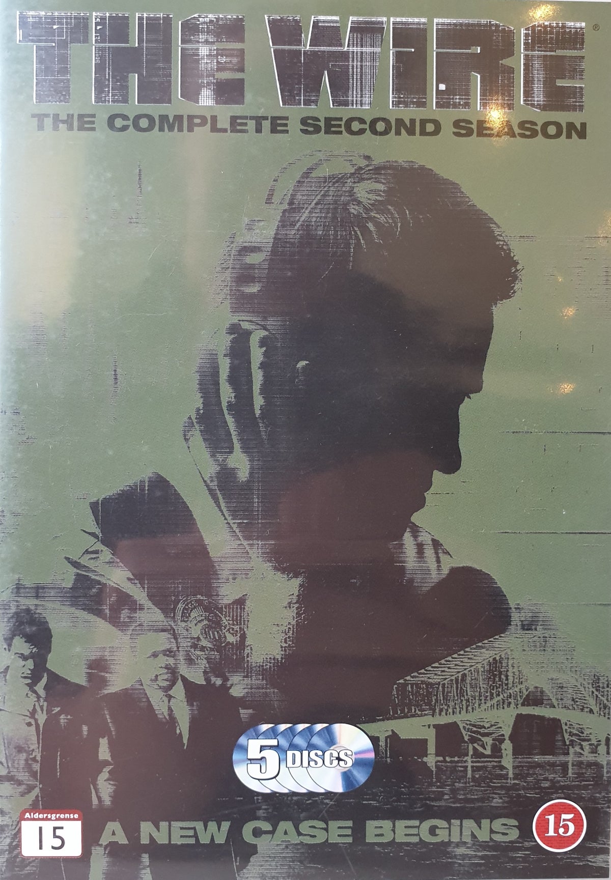 The Wire – The Complete Second Season (2003) DVD – omslag