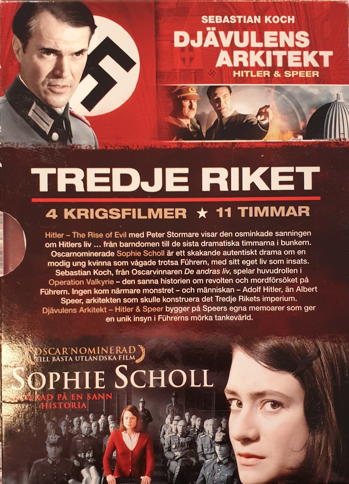 WORLD WAR II - TREDJE RIKET - 4 FILMER