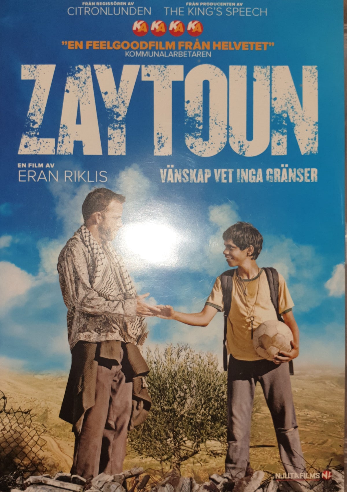 Zaytoun (2012) DVD – omslag