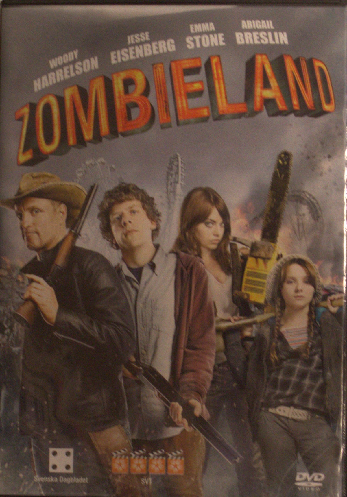 Zombieland (2009) DVD – omslag
