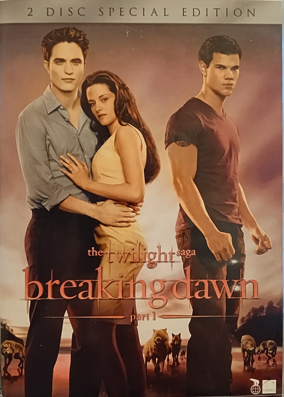The Twilight Saga: Breaking Dawn – Part 1 – 2-disc special edition (2011) DVD – omslag