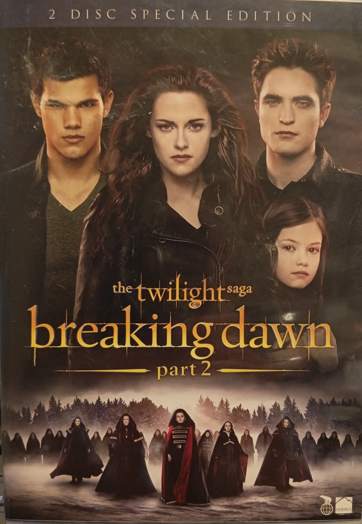 The Twilight Saga: Breaking Dawn – Part 2 – 2-disc special edition (2012) DVD – omslag