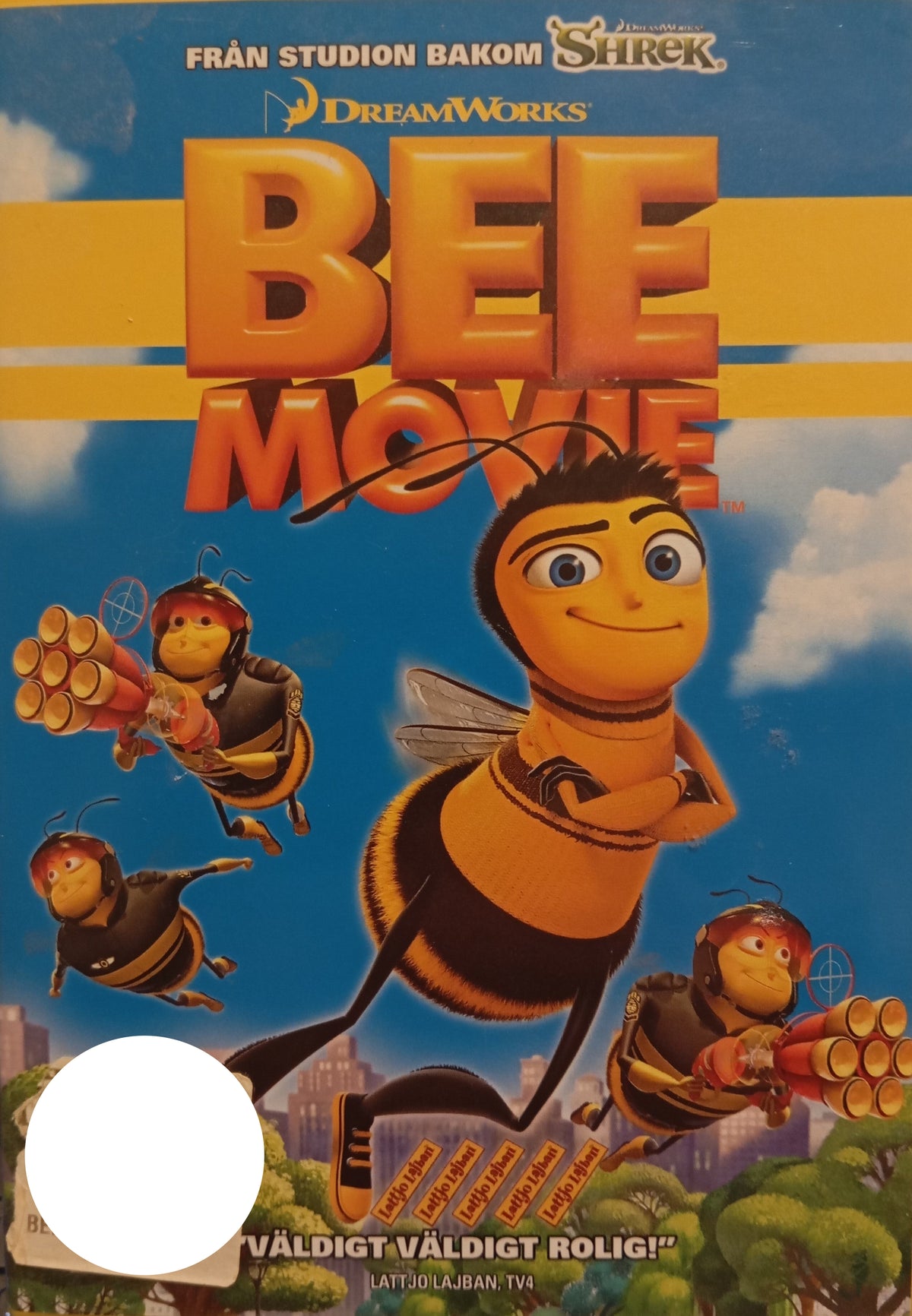 Bee Movie (2007) DVD – omslag