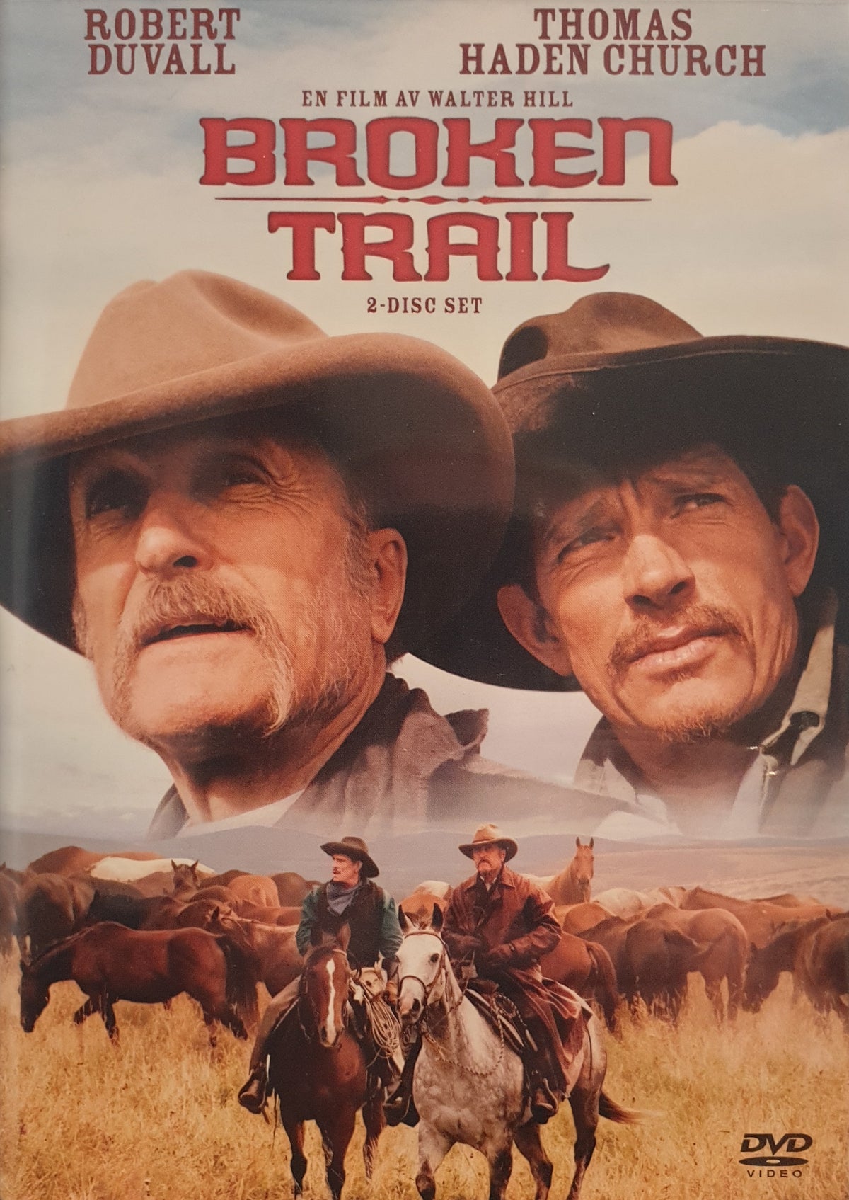Broken Trail (2006) DVD – omslag
