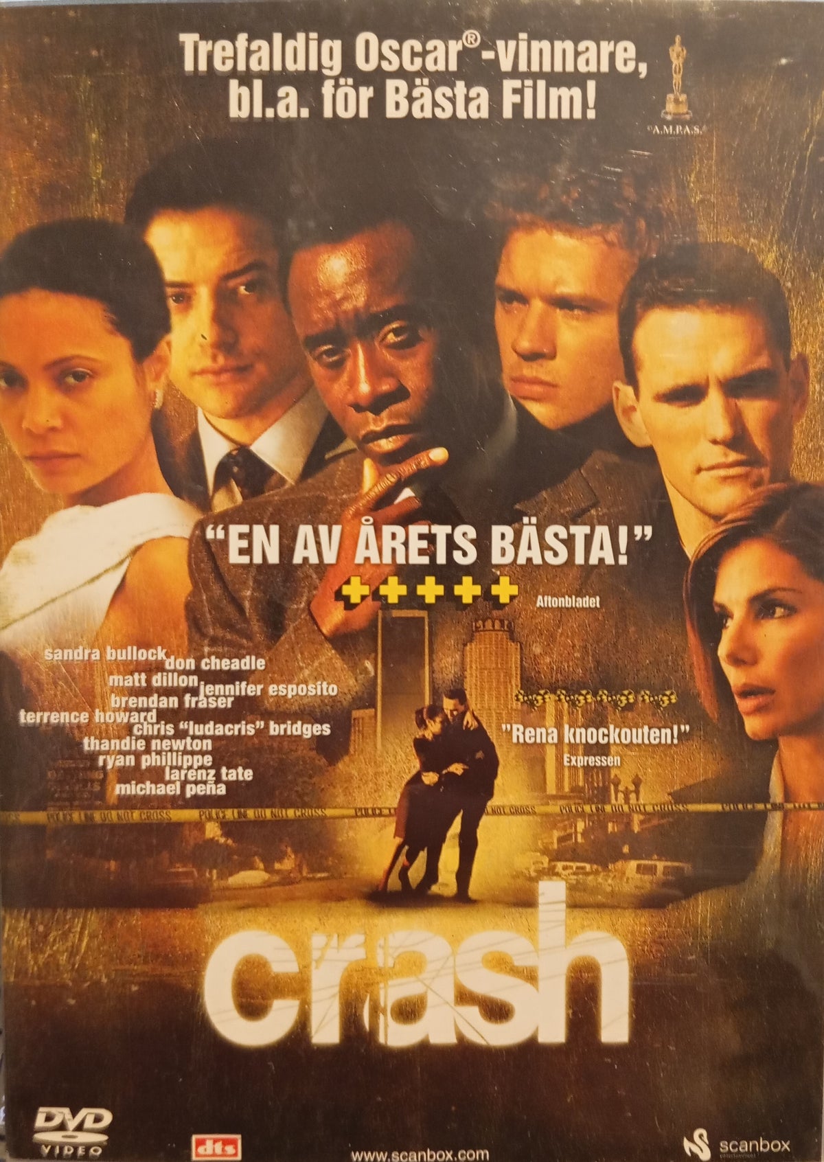 Crash (2004) DVD – omslag