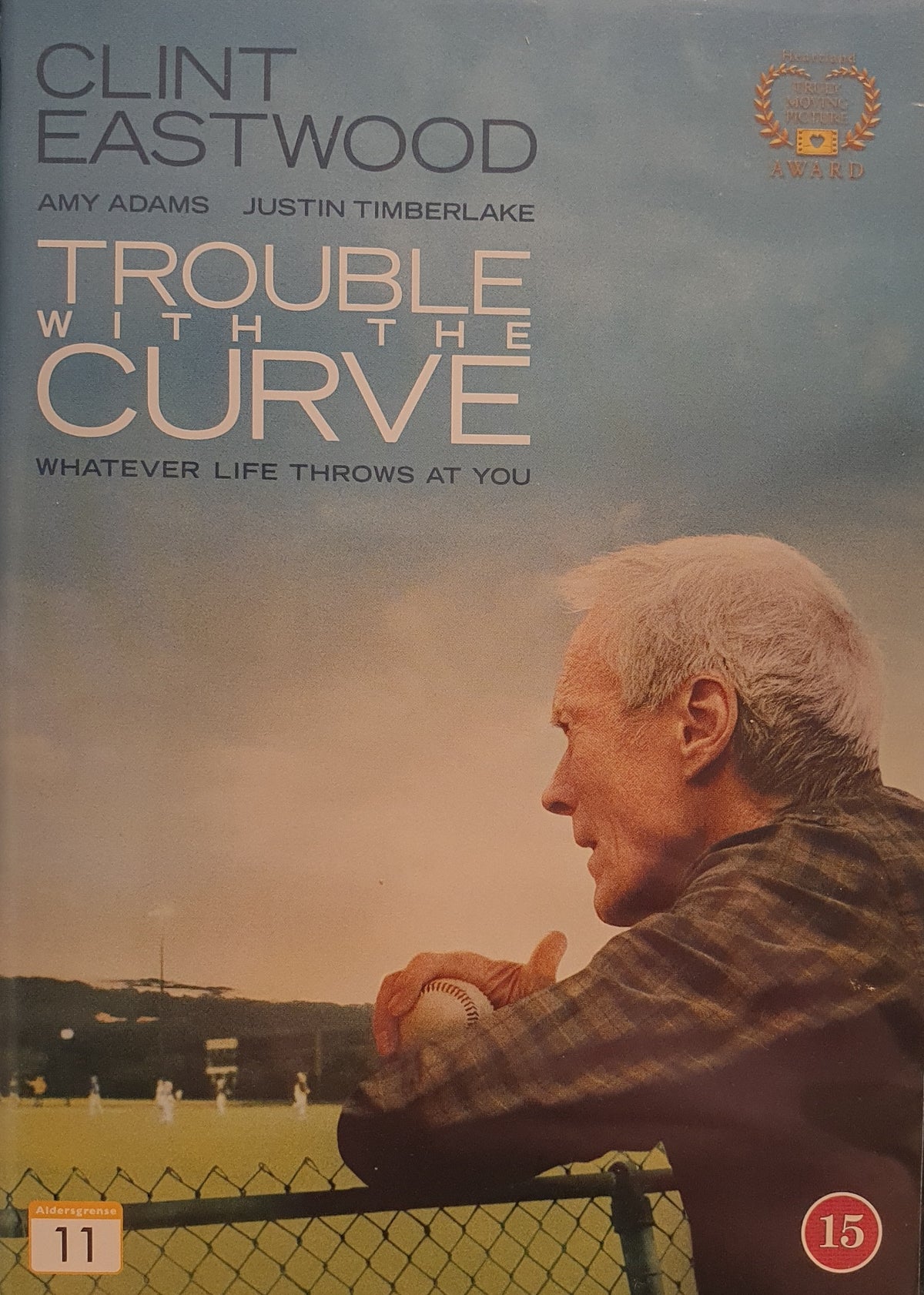 Trouble with the Curve (2012) DVD – omslag
