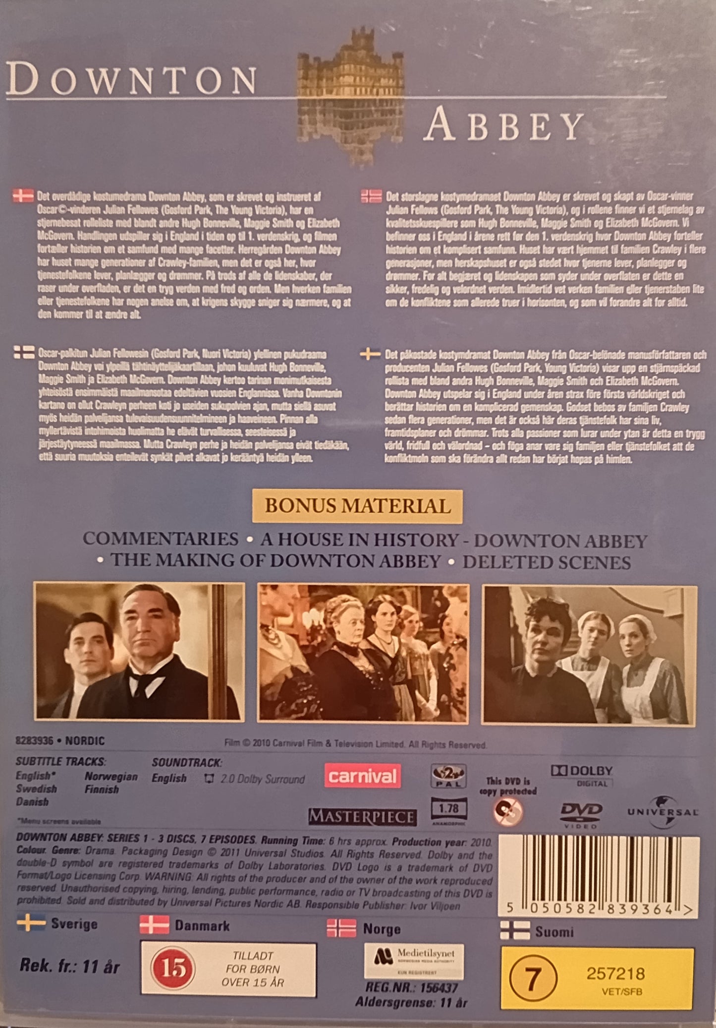 DOWNTON ABBEY SERIES ONE