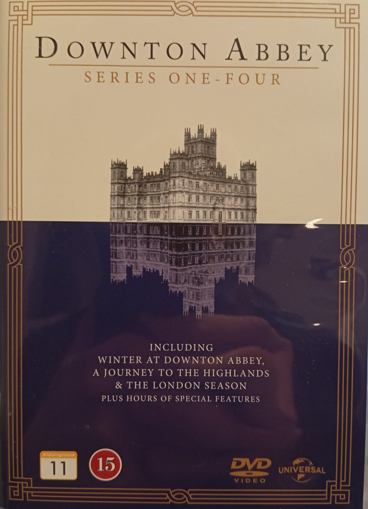 Downton Abbey – Series 1–4 (2010) DVD – omslag