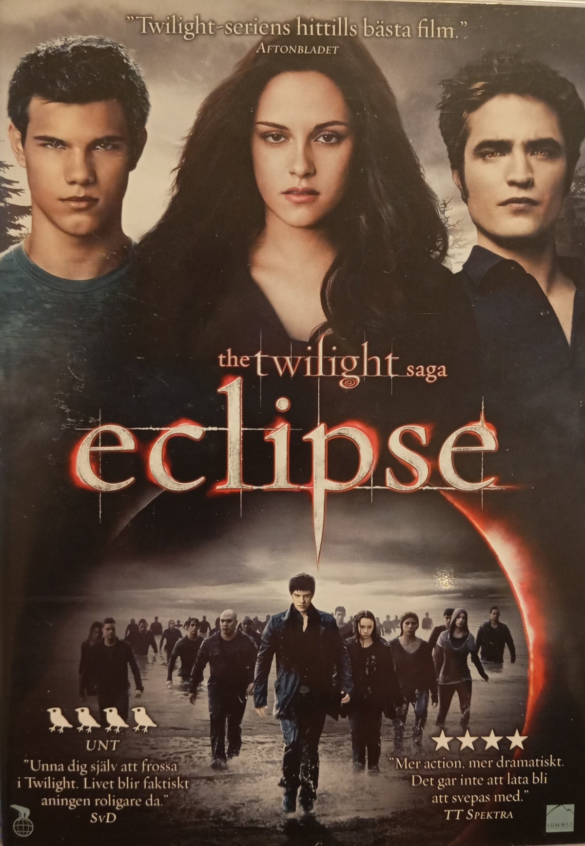 The Twilight Saga: Eclipse (2010) DVD – omslag