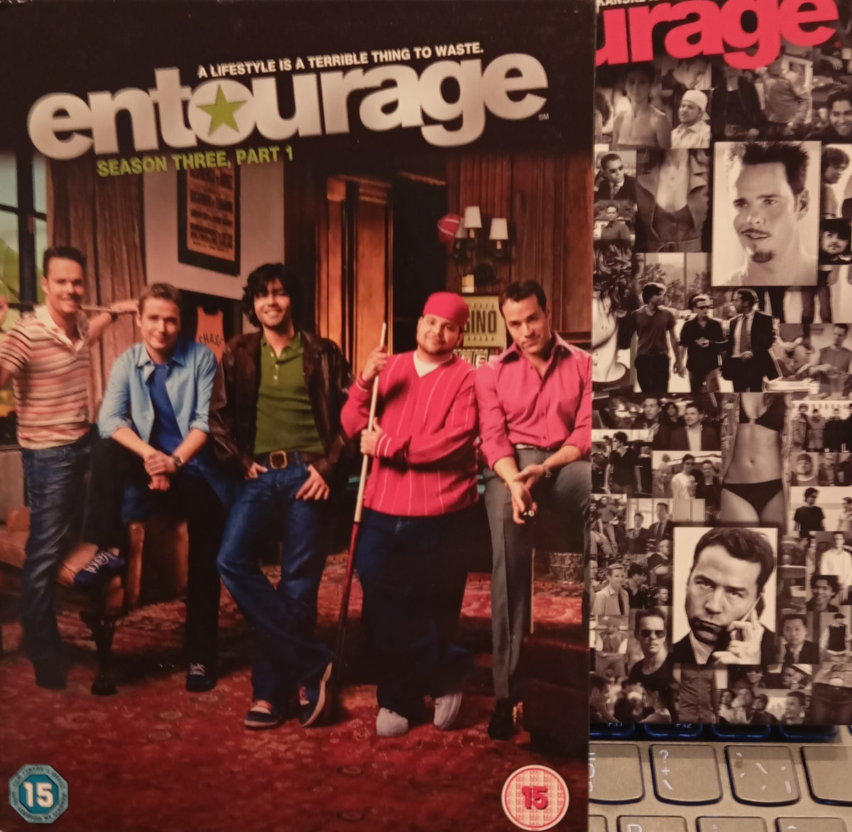 Entourage – The Complete Third Season (2 Parts) (2006) DVD – omslag