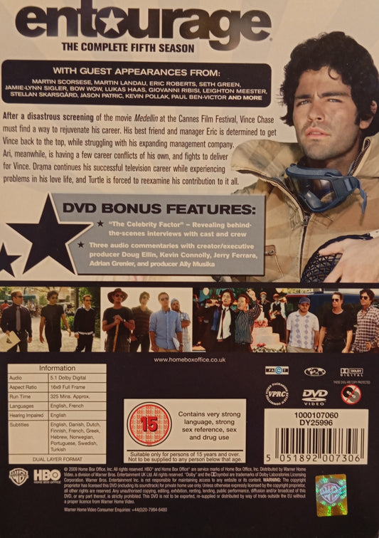 ENTOURAGE - THE COMPLETE FIFTH SEASON