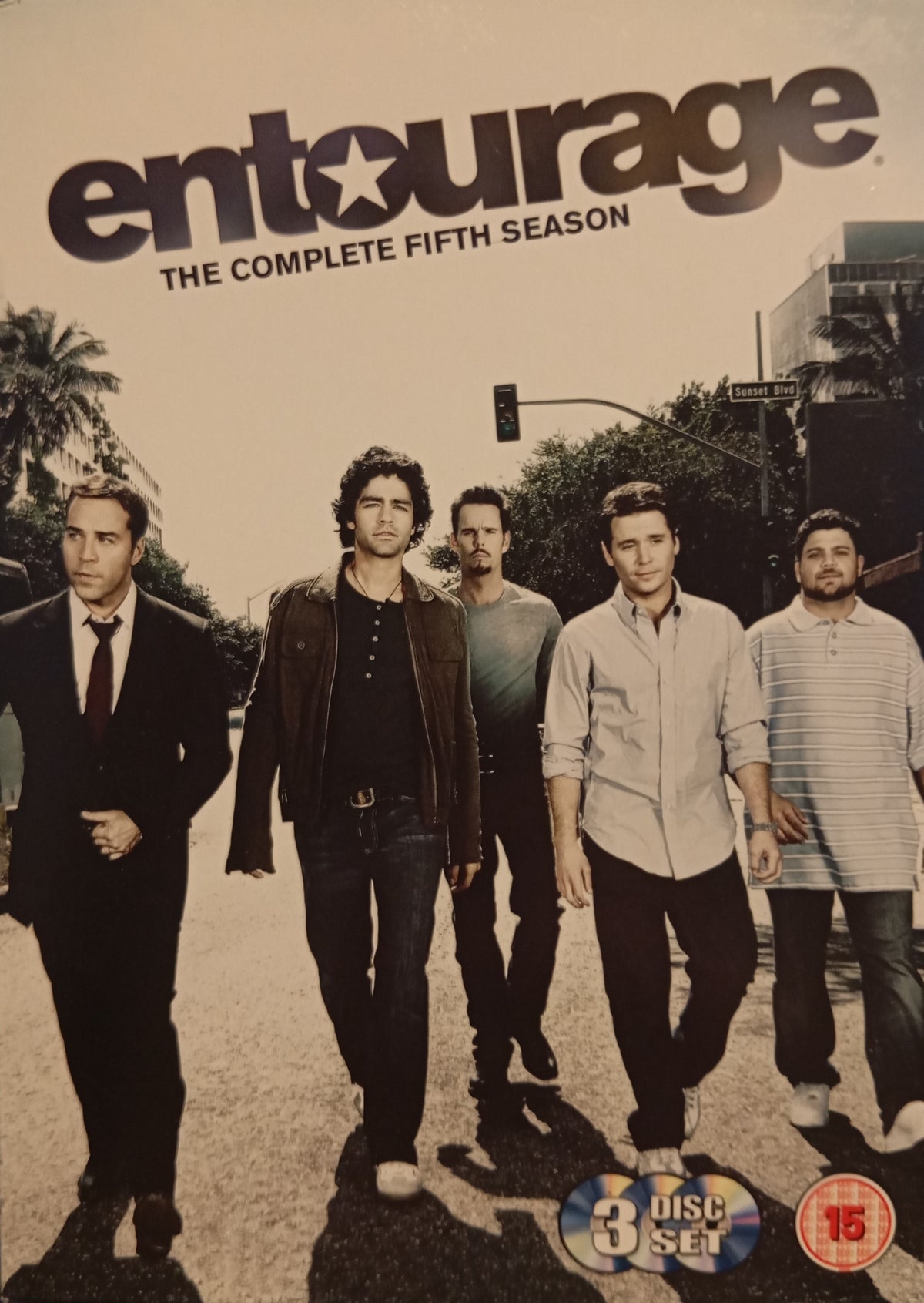 Entourage – The Complete Fifth Season (2008) DVD – omslag