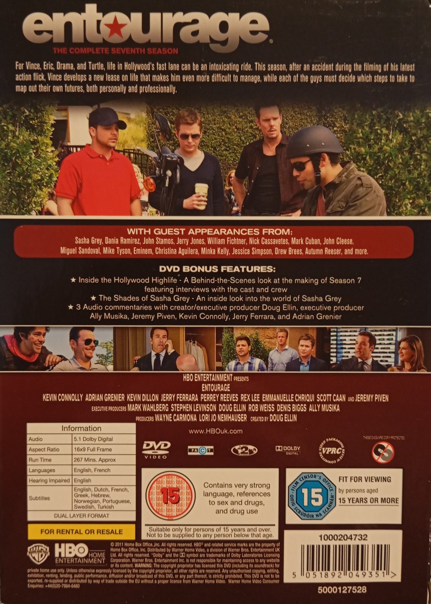 ENTOURAGE - THE COMPLETE SEVENTH SEASON