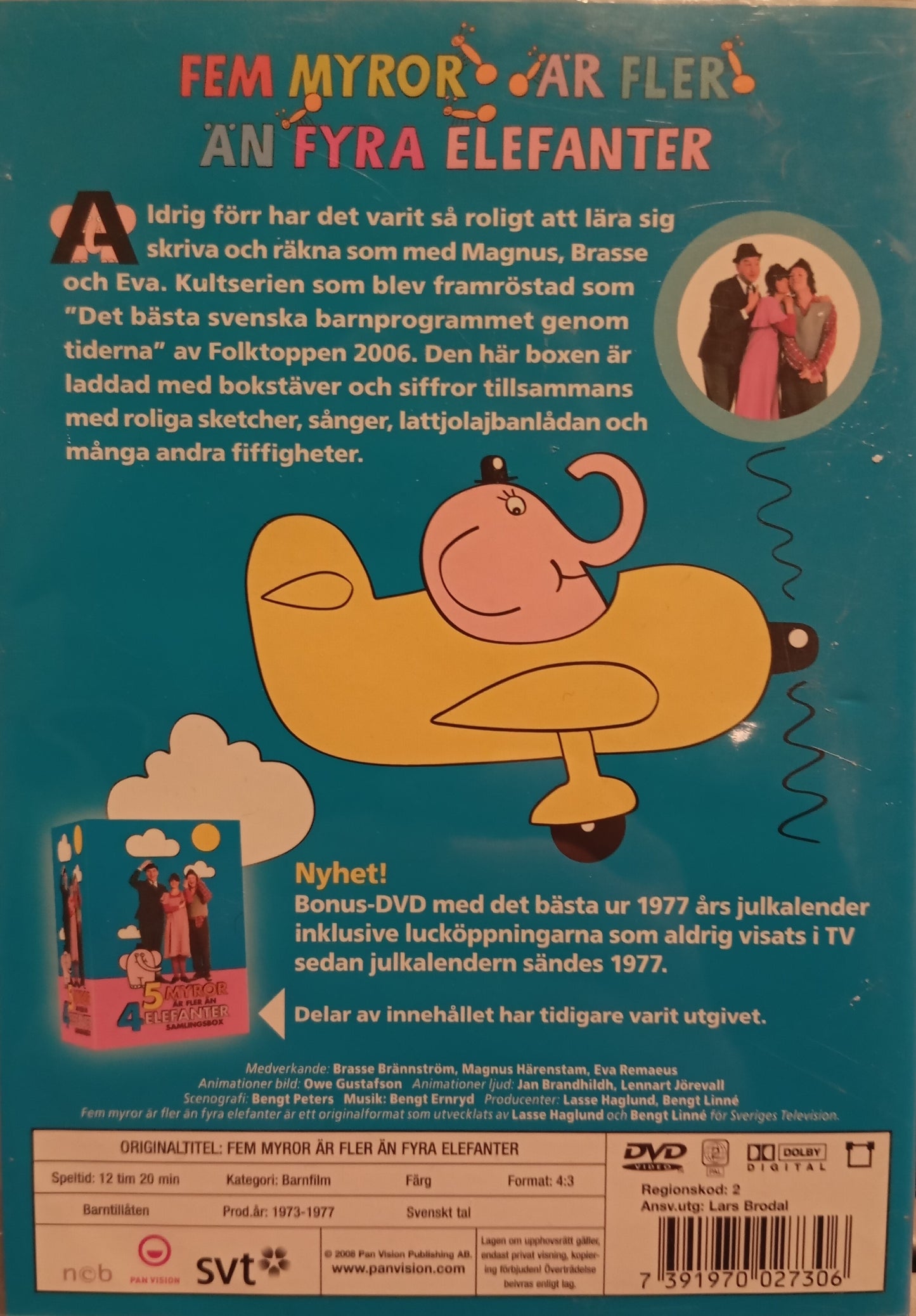 FEM MYROR ÄR FLER ÄN 4 ELEFANTER