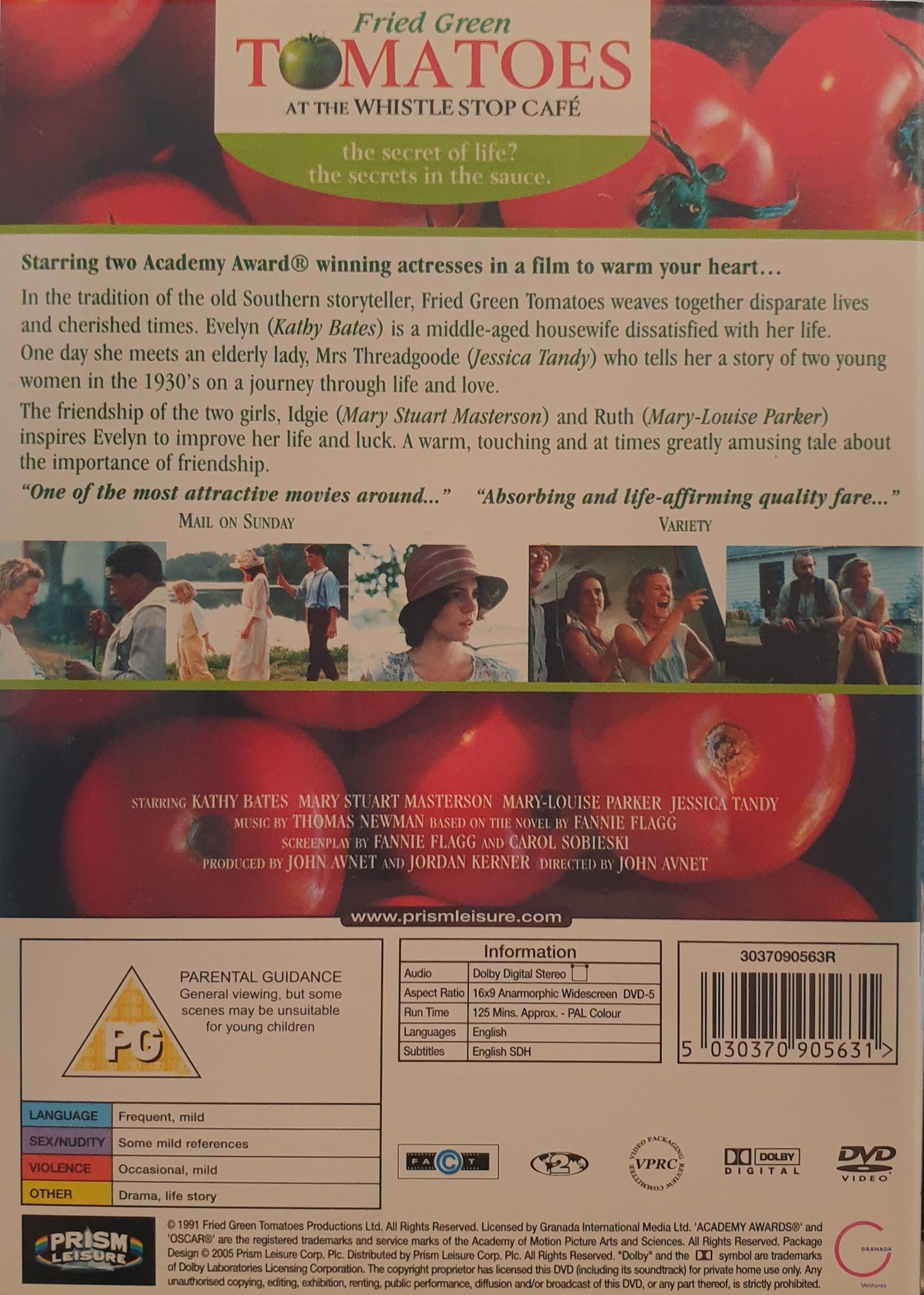 FRIED GREEN TOMATOES / STEKTA GRÖNA TOMATER (EJ SVENSK TEXT)