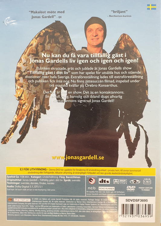 JONAS GARDELL: TILLFÄLLIG GÄST I DITT LIV