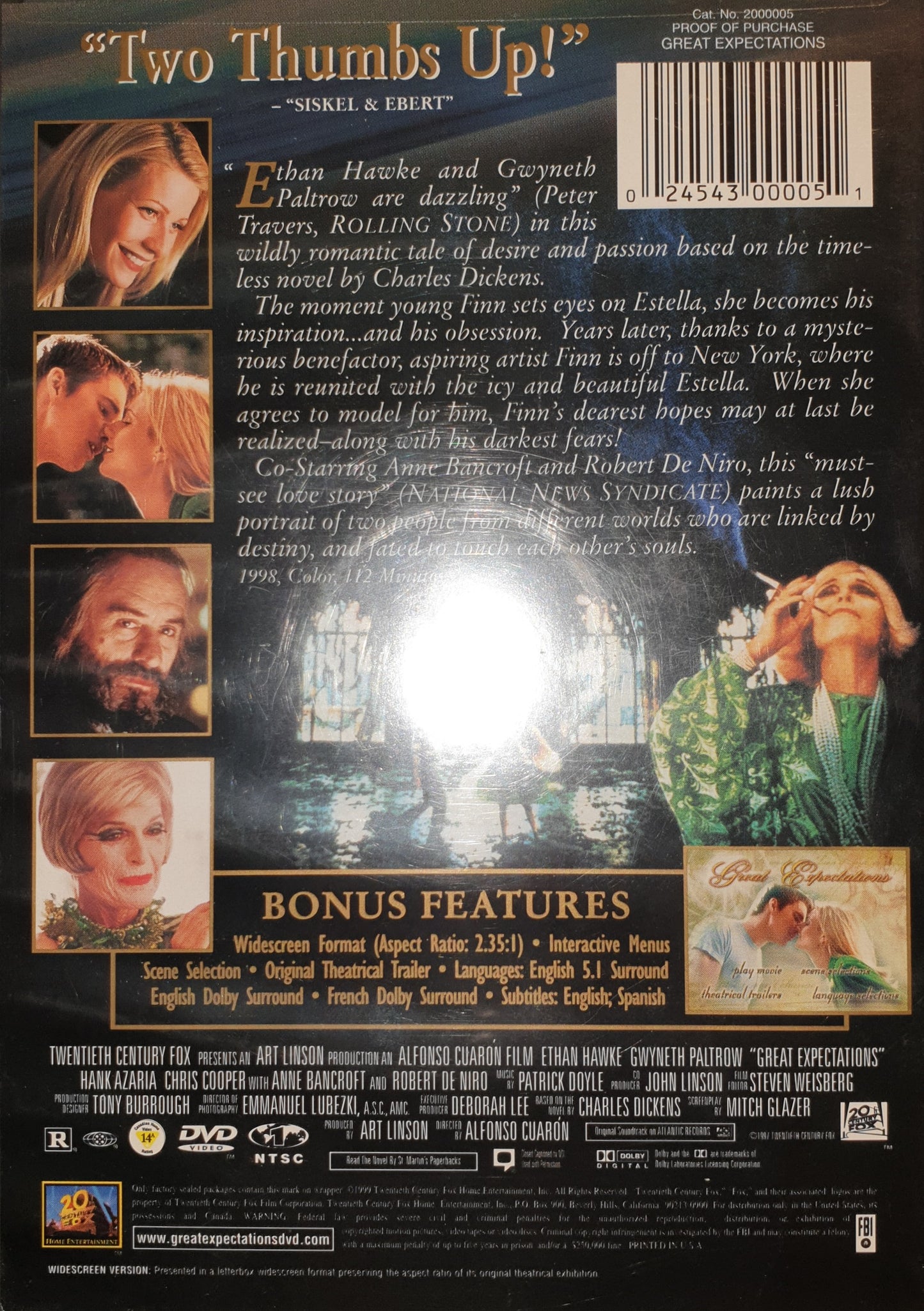 GREAT EXPECTATIONS / LYSANDE UTSIKTER