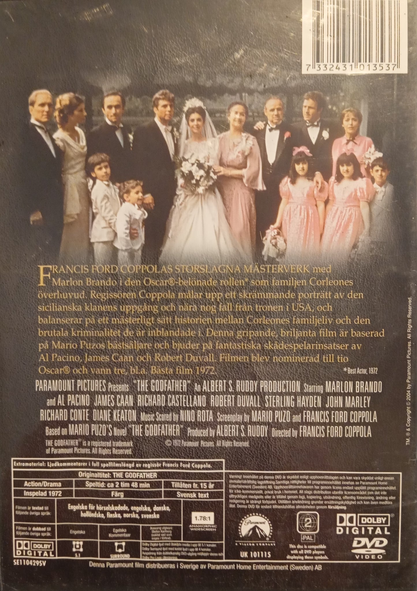 GUDFADERN / THE GODFATHER