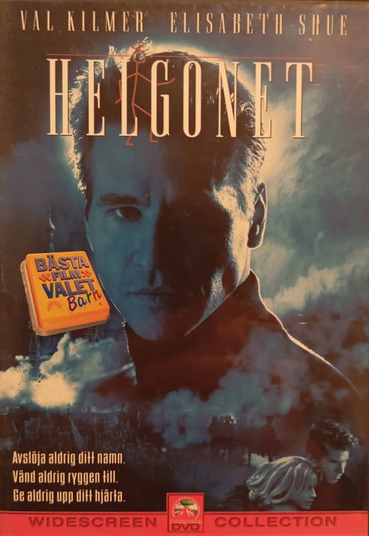 Helgonet / The Saint (1997) DVD – omslag