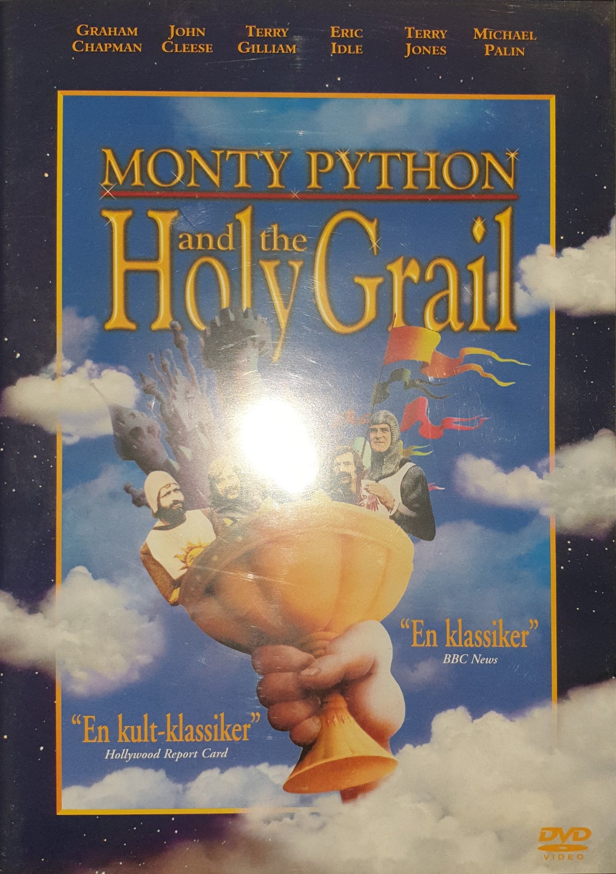 Monty Python and the Holy Grail (1975) DVD – omslag