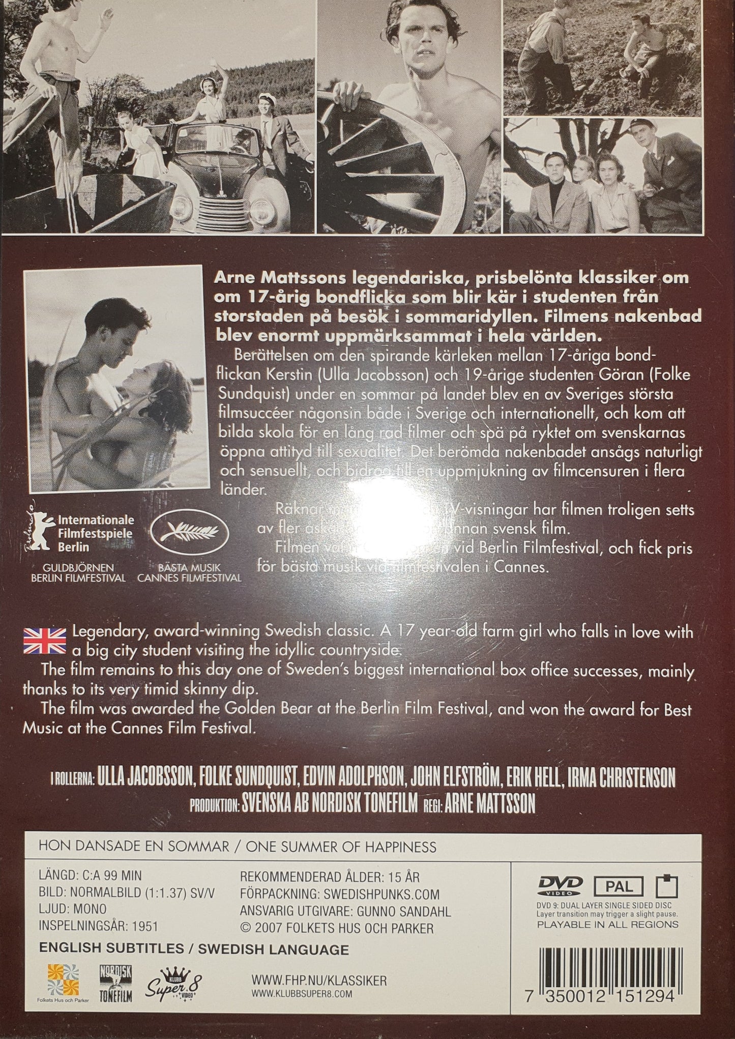 HON DANSADE EN SOMMAR / ONE SUMMER OF HAPPINESS