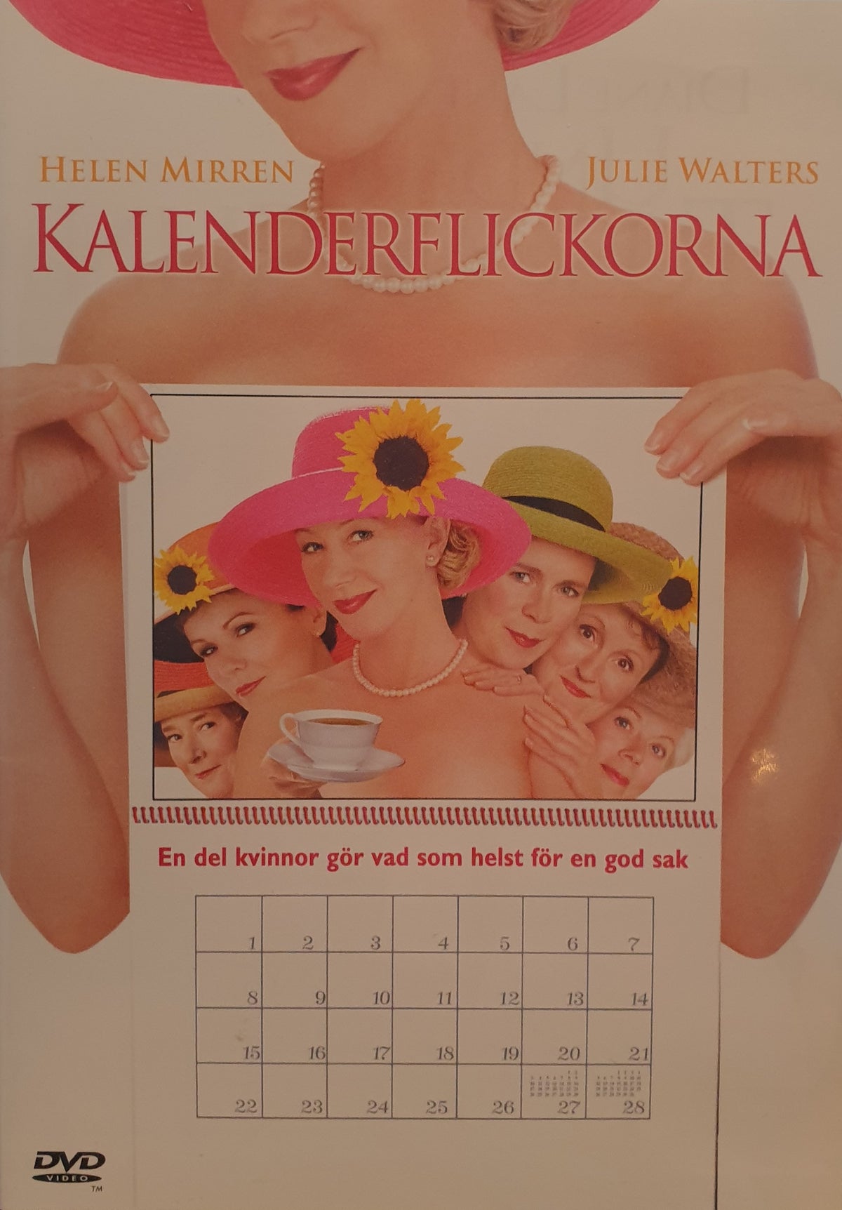Kalenderflickorna / Calendar Girls (2003) DVD – omslag