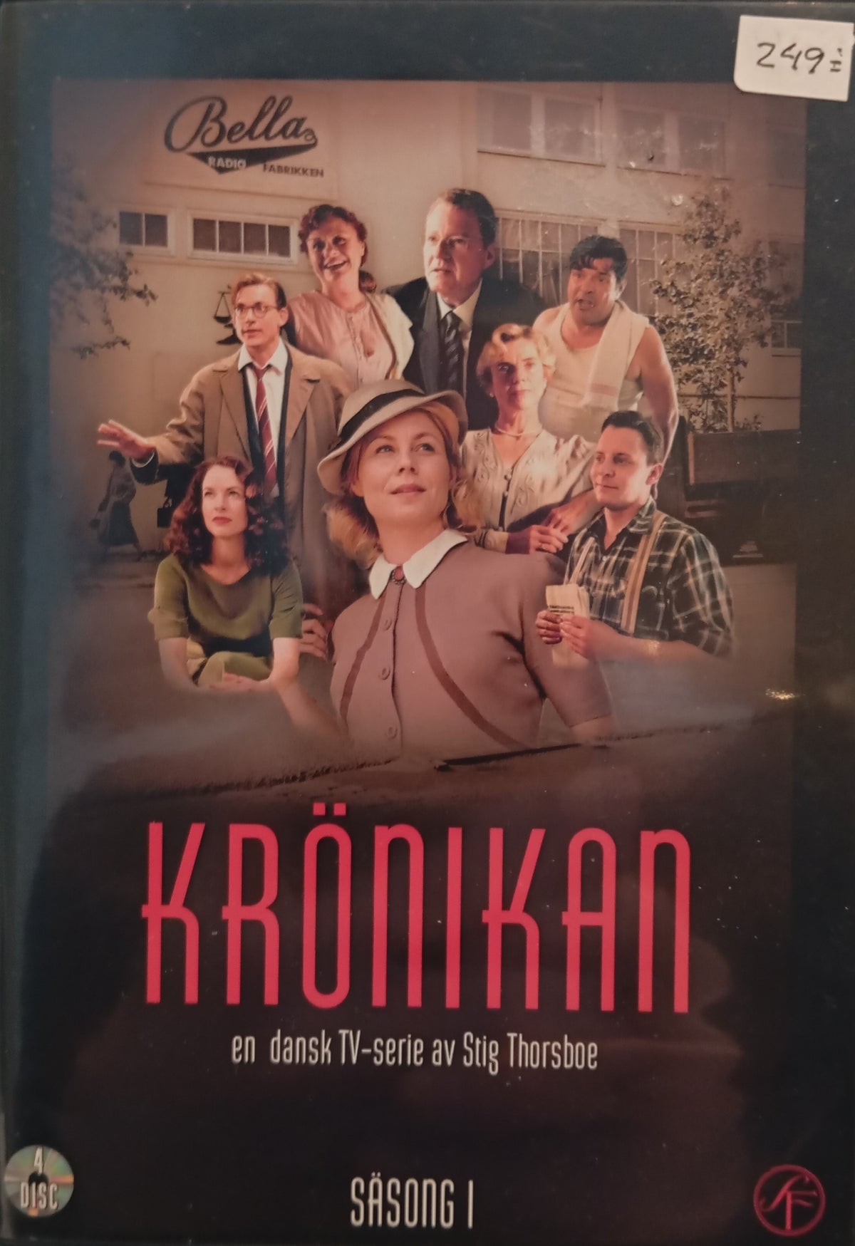 Krönikan – Säsong 1 (2004) DVD – omslag