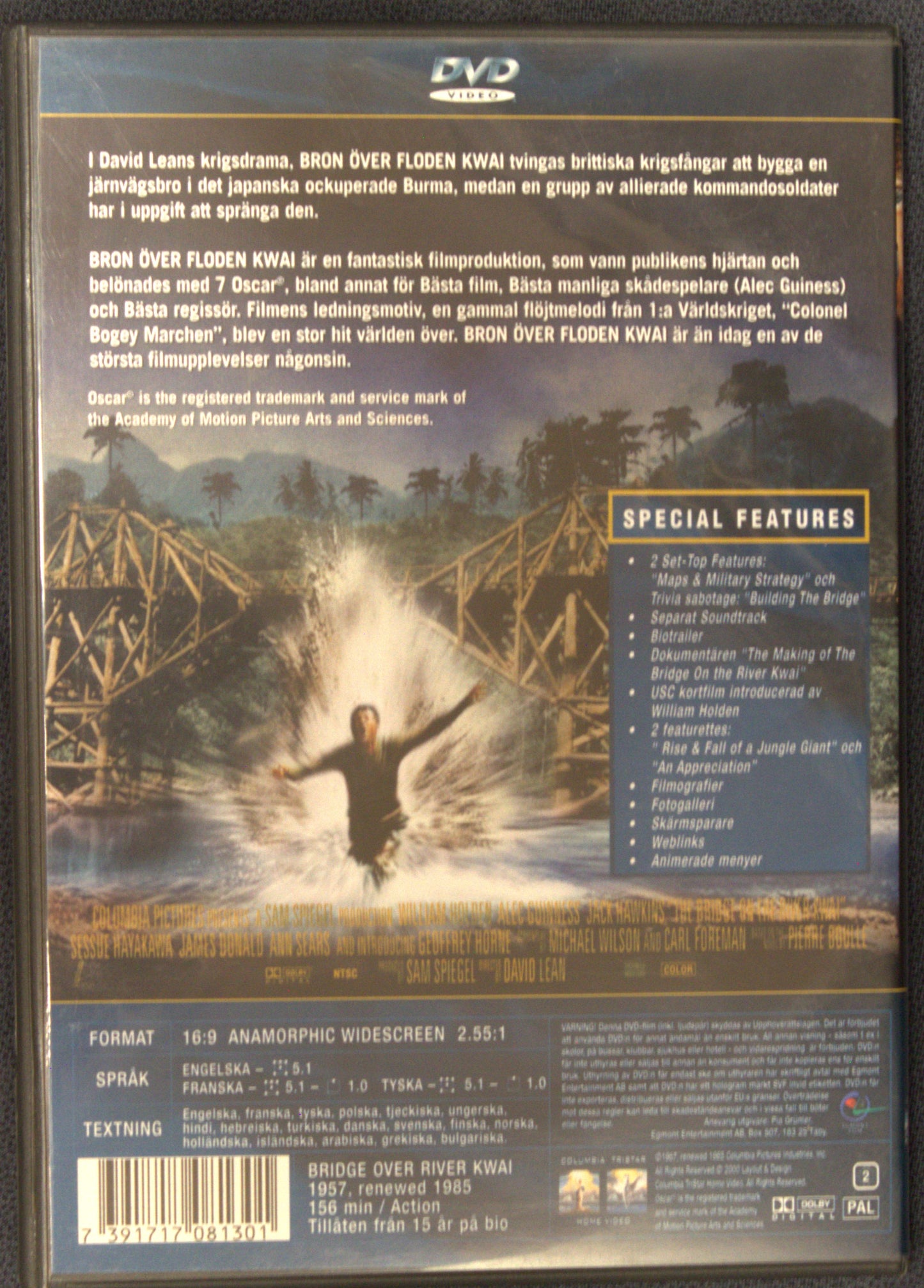 BRON ÖVER FLODEN KWAI / THE BRIDGE ON THE RIVER KWAI