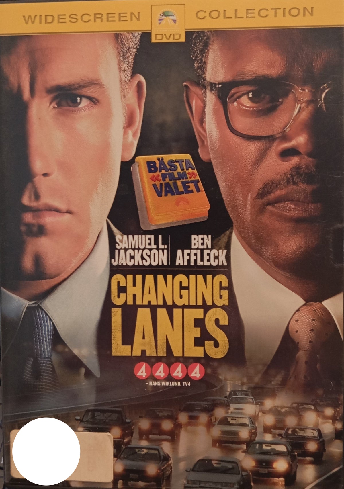Changing Lanes (2002) DVD – omslag