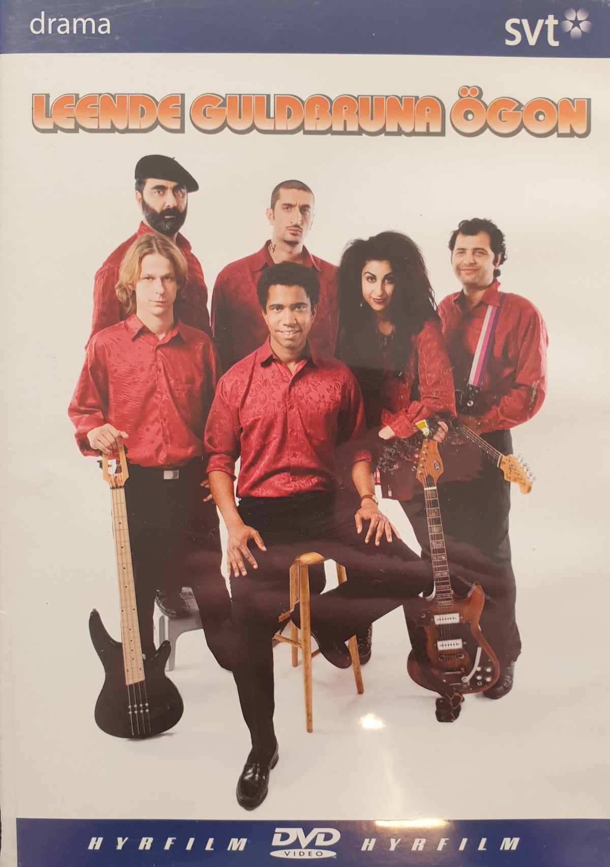 Leende guldbruna ögon (2007) DVD – omslag