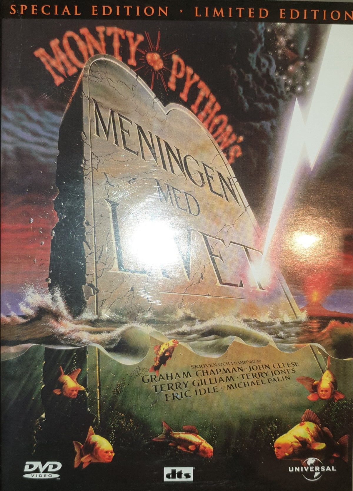 Meningen med livet – Limited Edition (1983) DVD – omslag