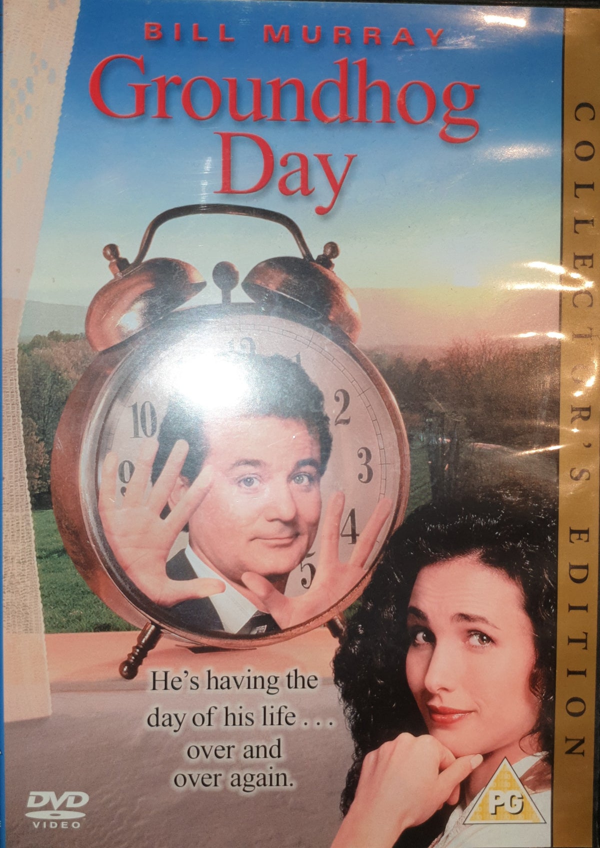 Måndag hela veckan / Groundhog Day – Collector's edition (1993) DVD – omslag