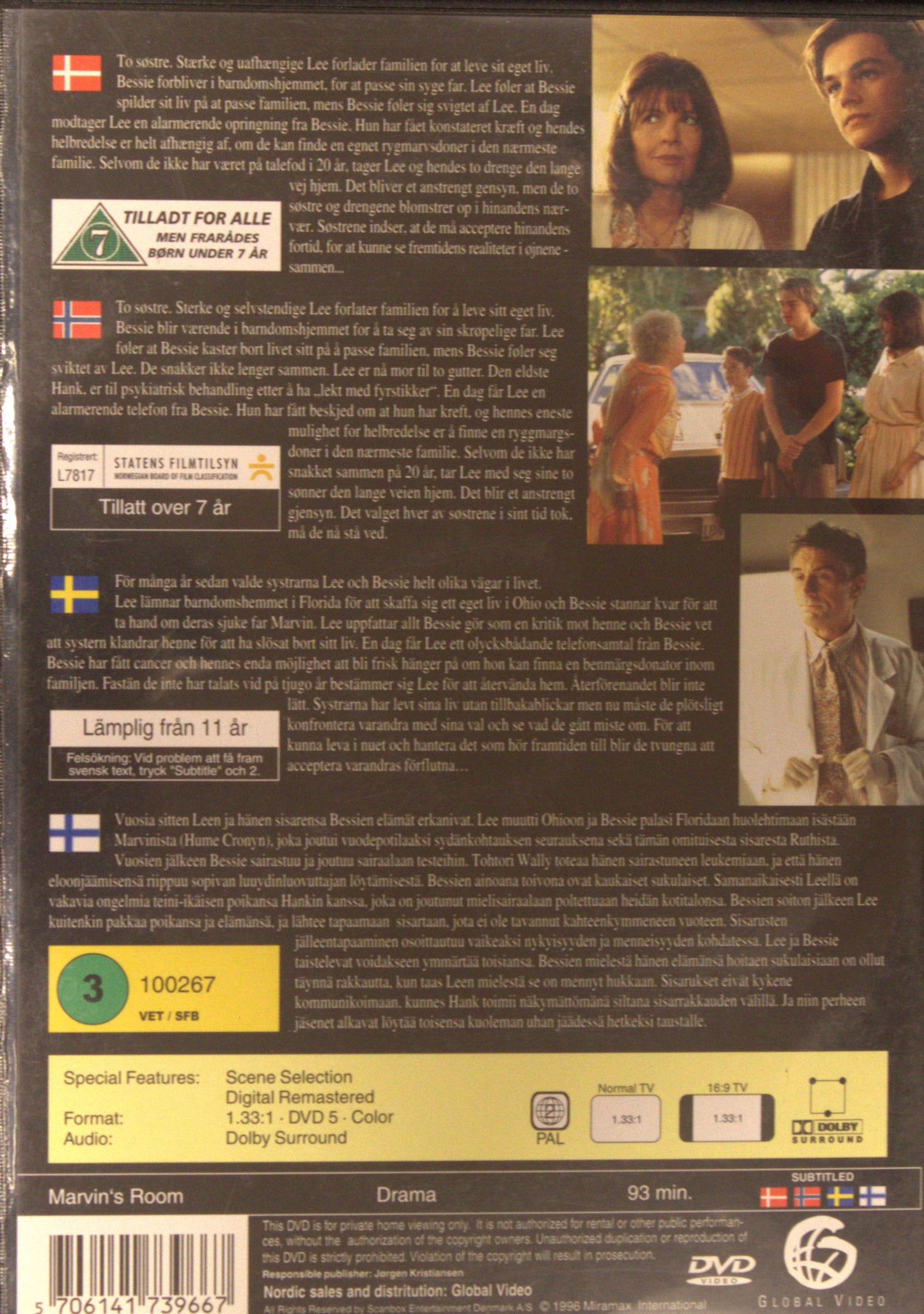 MARVIN'S ROOM / MARVINS DÖTTRAR