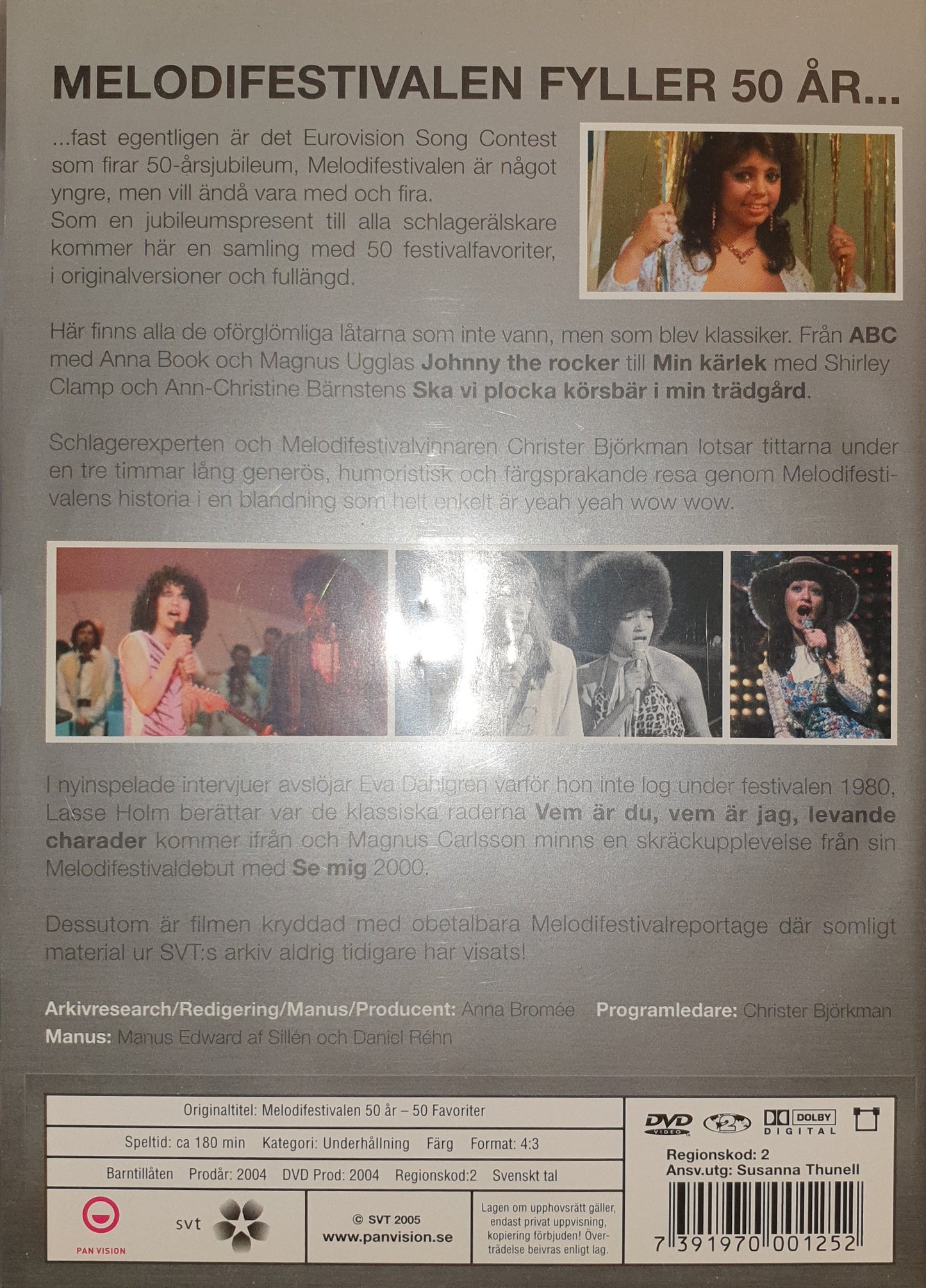 MELODIFESTIVALEN 50 ÅR FAVORITER