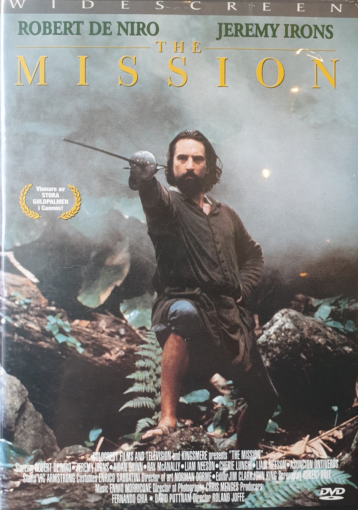 The Mission (1986) DVD – omslag
