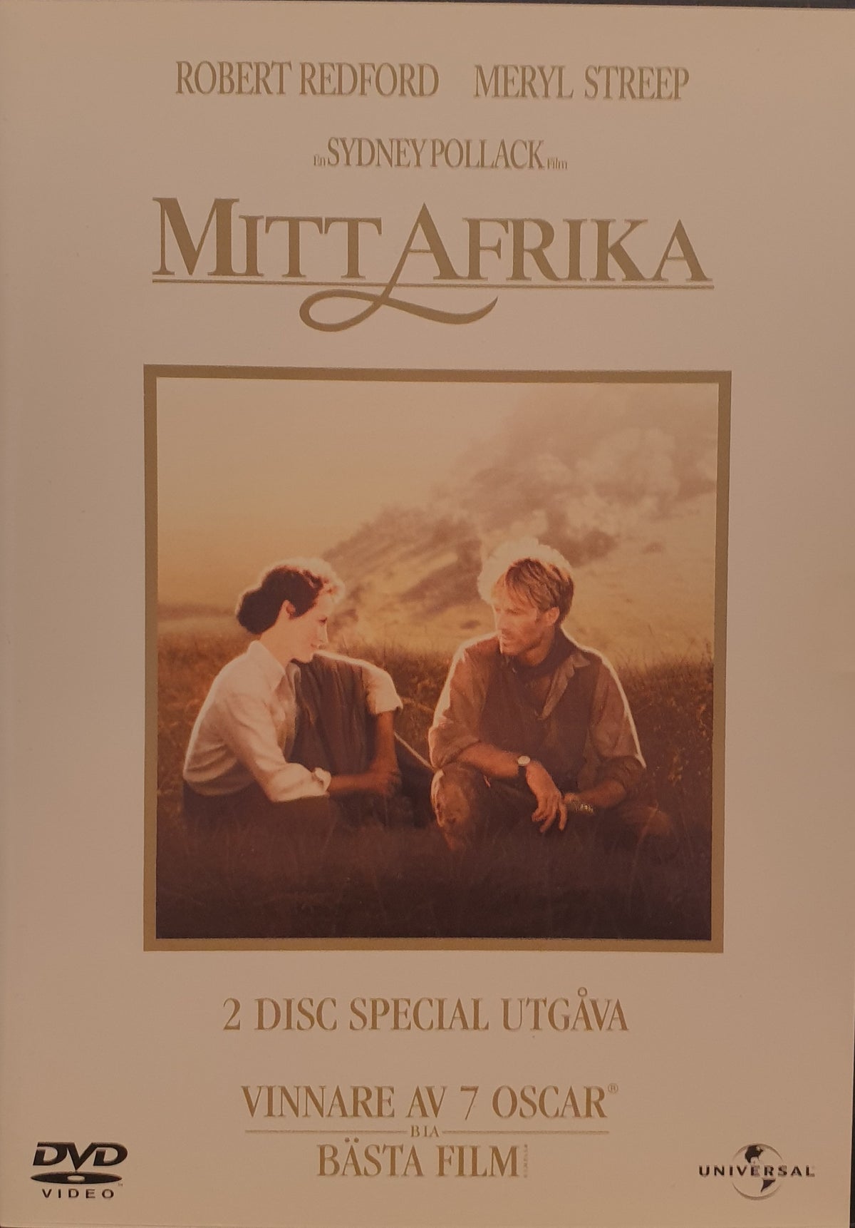 Mitt Afrika / Out of Africa – 2-disc specialutgåva (1985) DVD – omslag