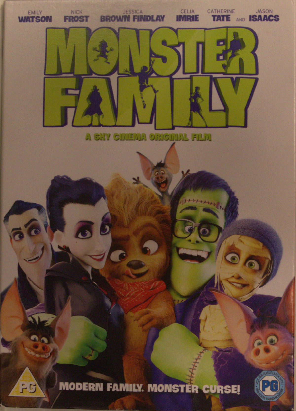 Monster Family (2017) DVD – omslag