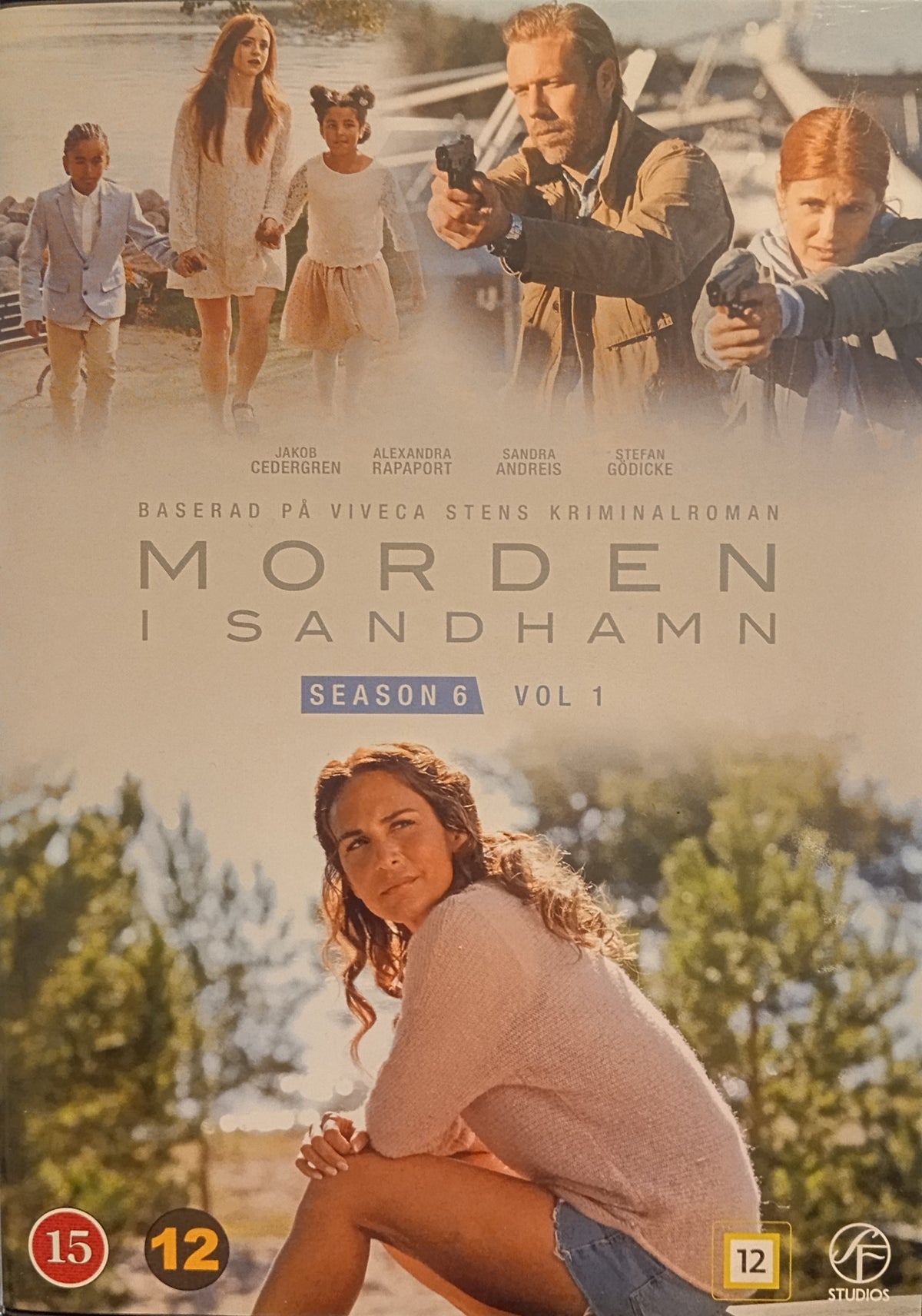 Morden i Sandhamn – Säsong 6 – Vol 1 (2018) DVD – omslag