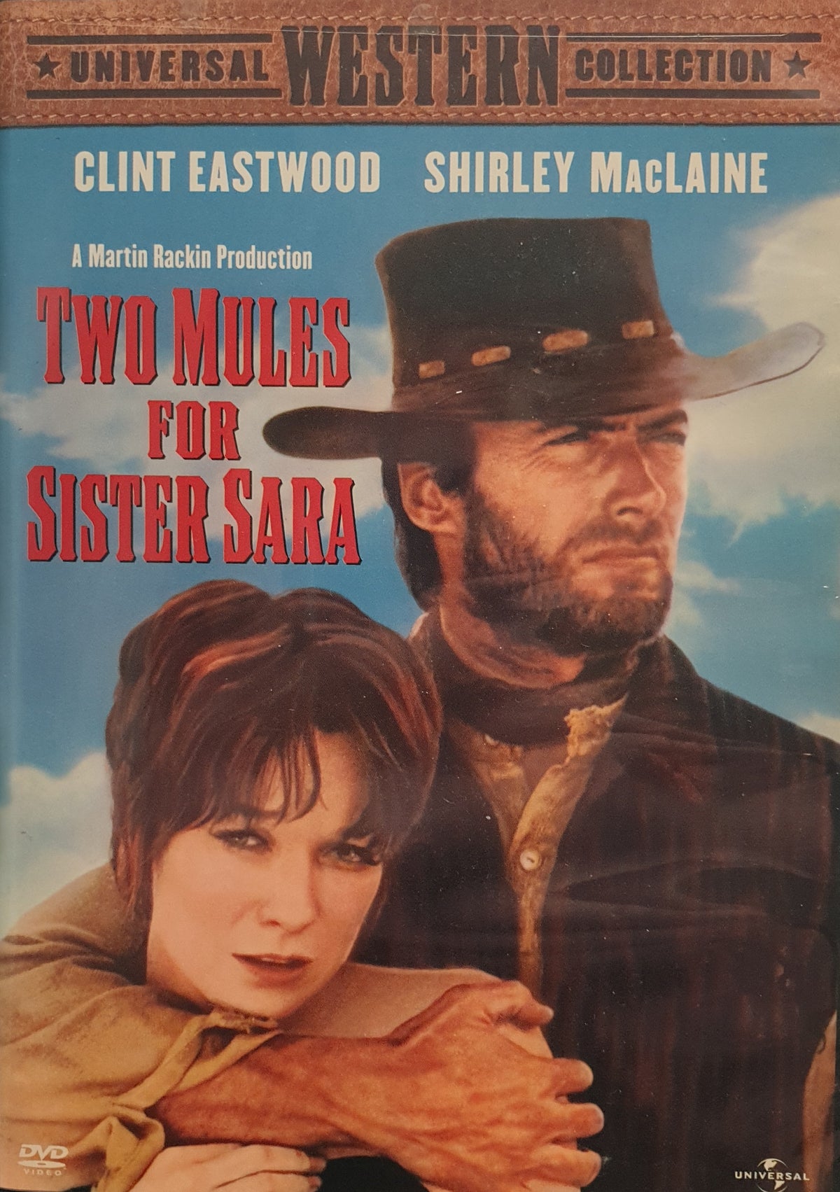 Two Mules for Sister Sara / Sierra Torrida – ej svensk text (1970) DVD – omslag