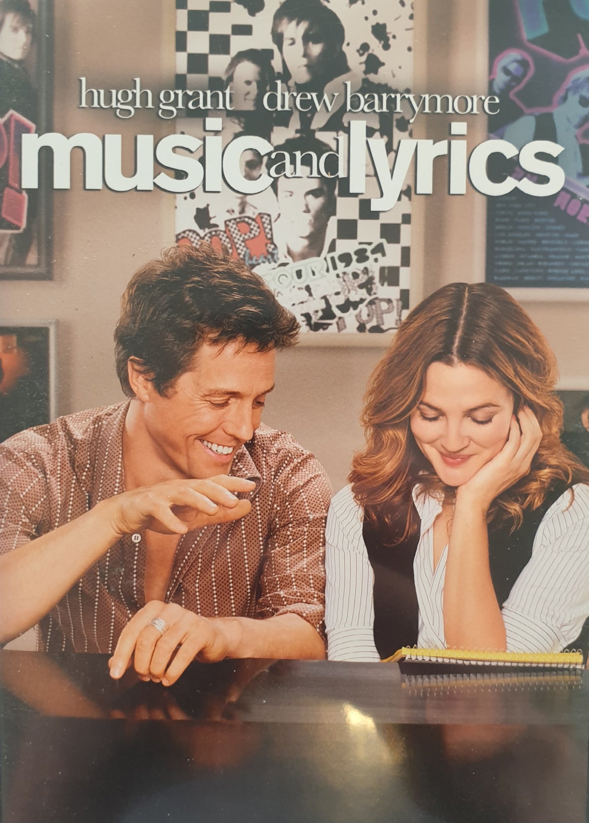 Music and Lyrics (2007) DVD – omslag