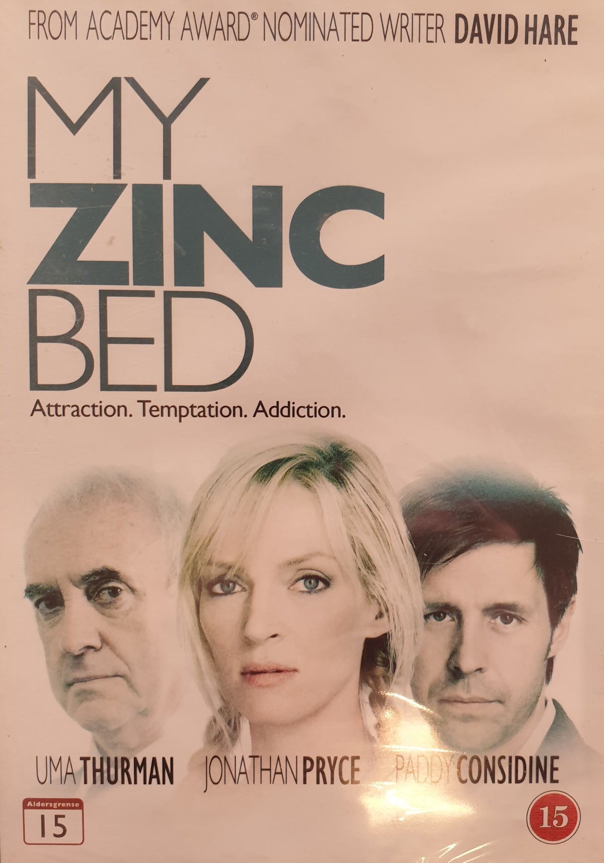 My Zinc Bed (2008) DVD – omslag