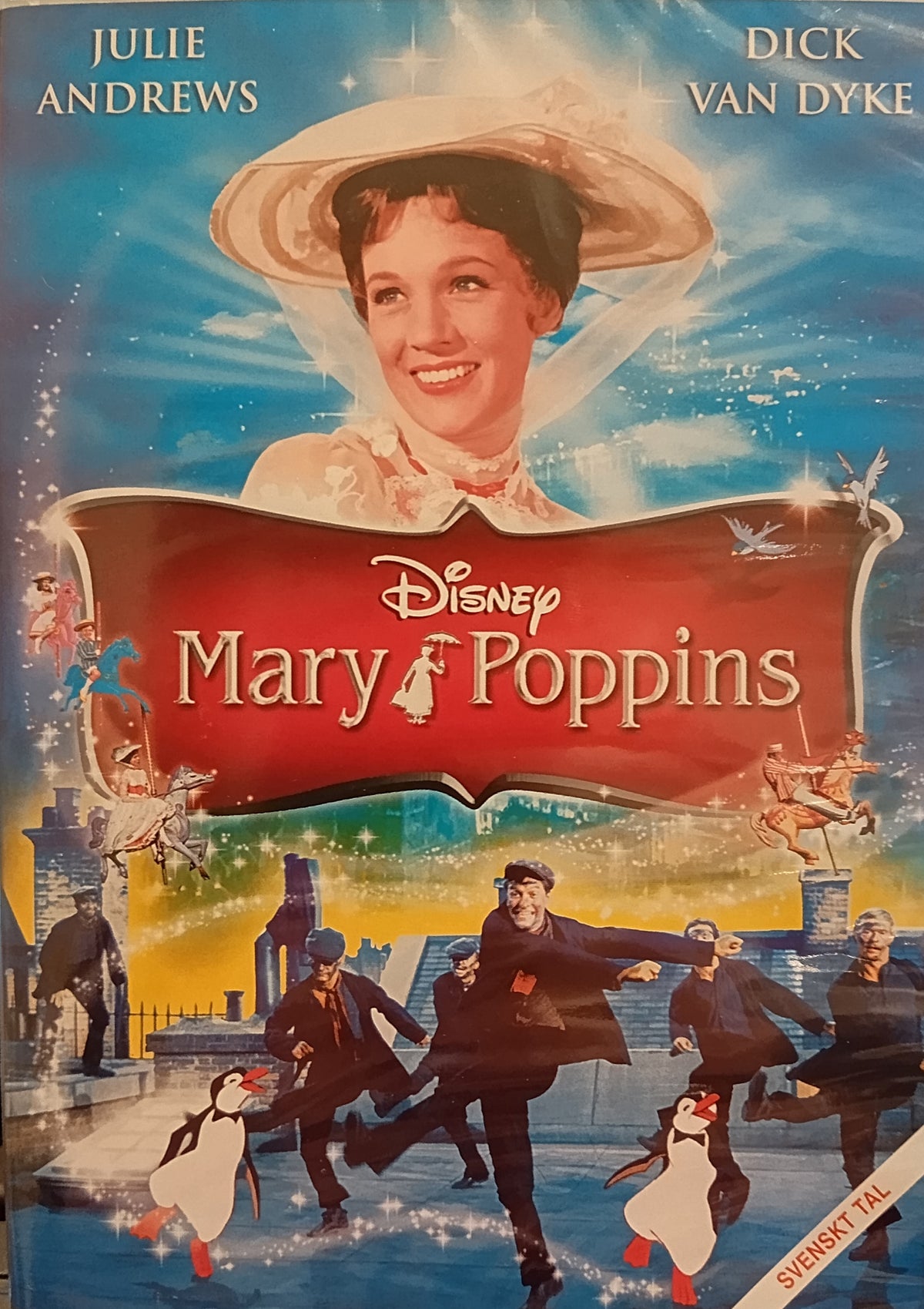 Mary Poppins (1964) DVD – omslag