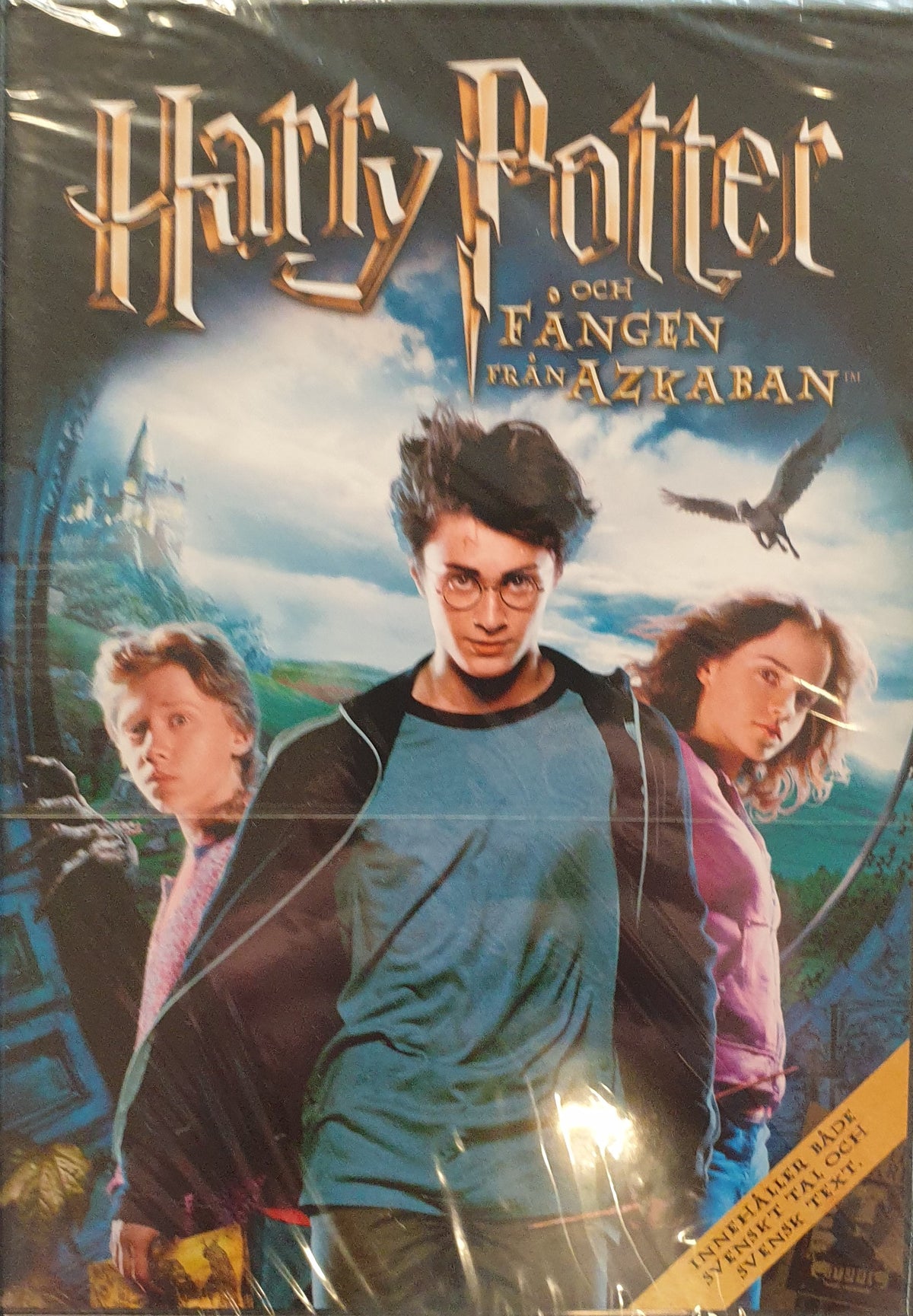 Harry Potter och fången från Azkaban (2004) DVD – omslag
