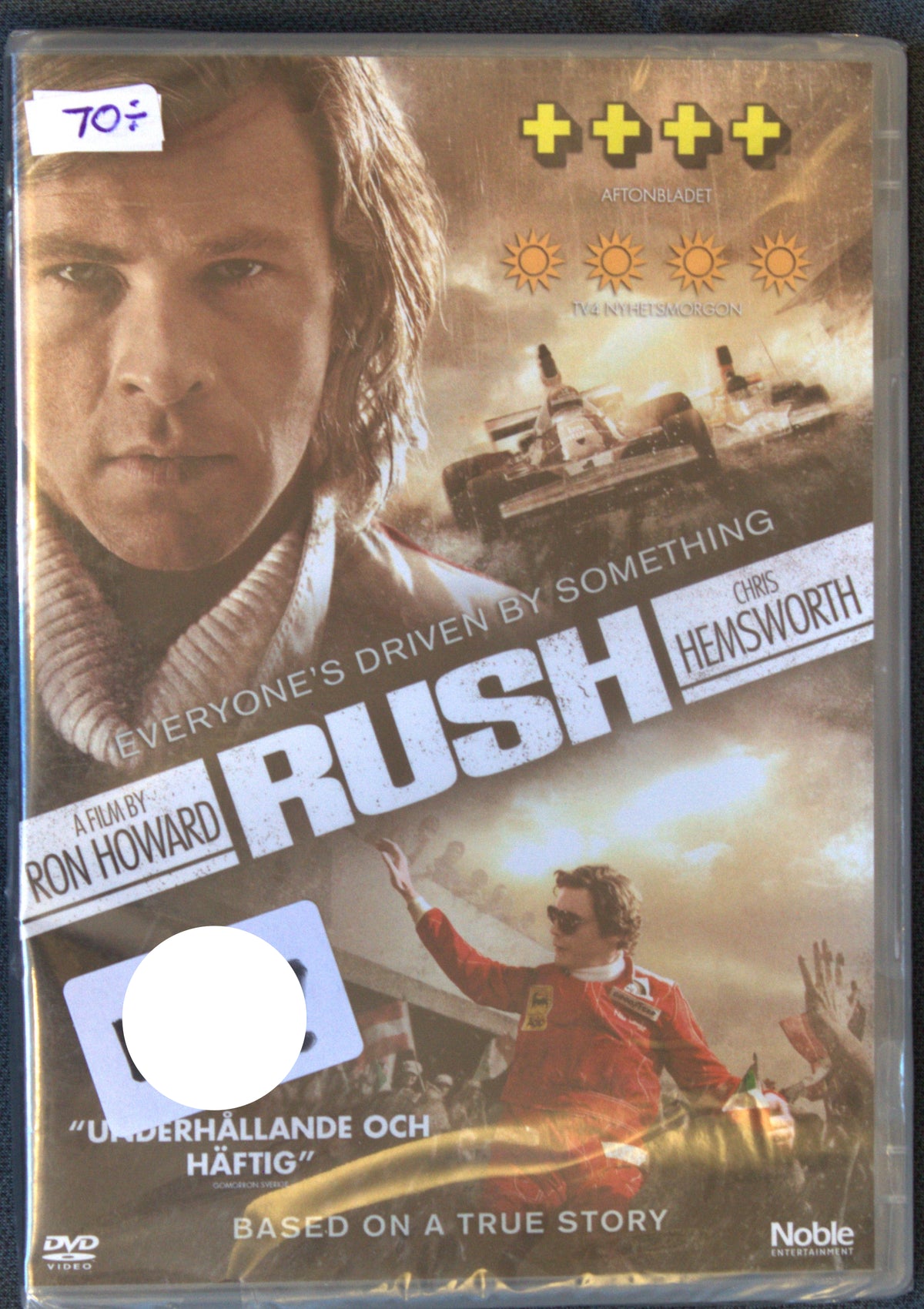 Rush (2013) DVD – omslag