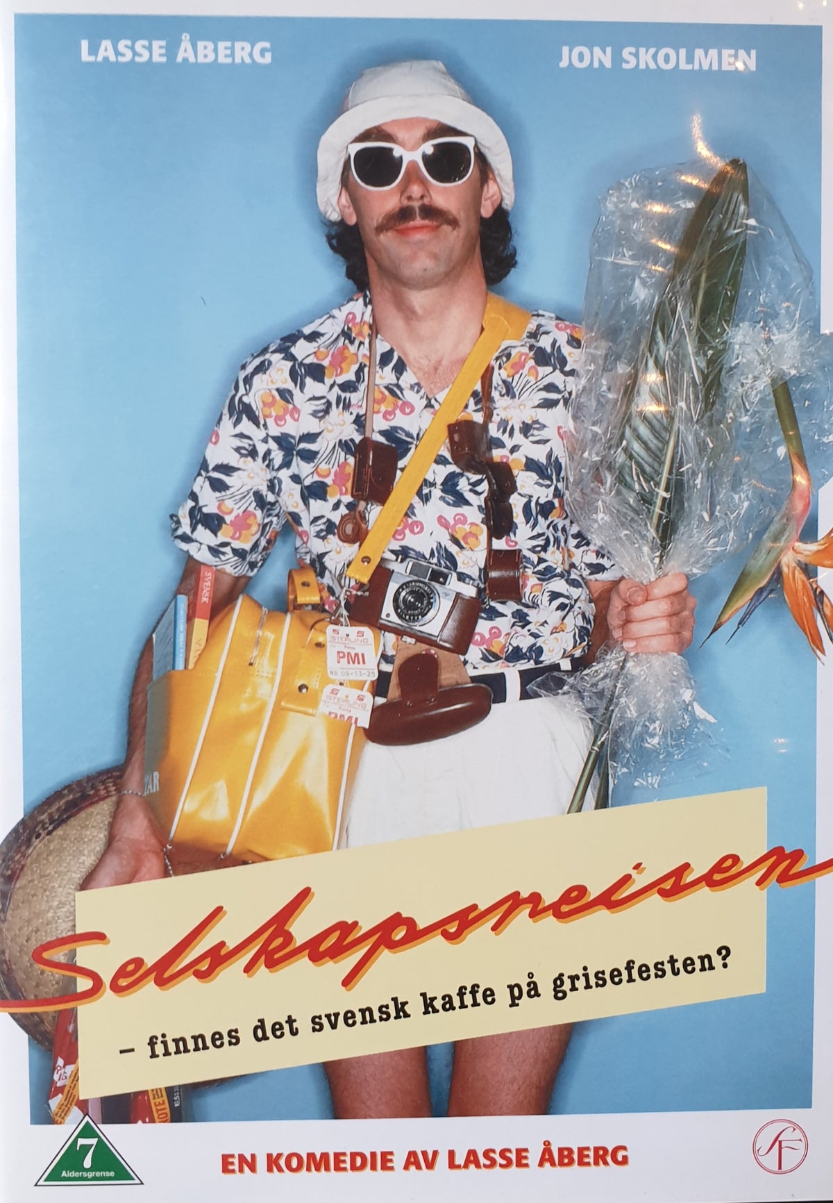 Selskapsreisen / Sällskapsresan – norsk utgåva (1980) DVD – omslag