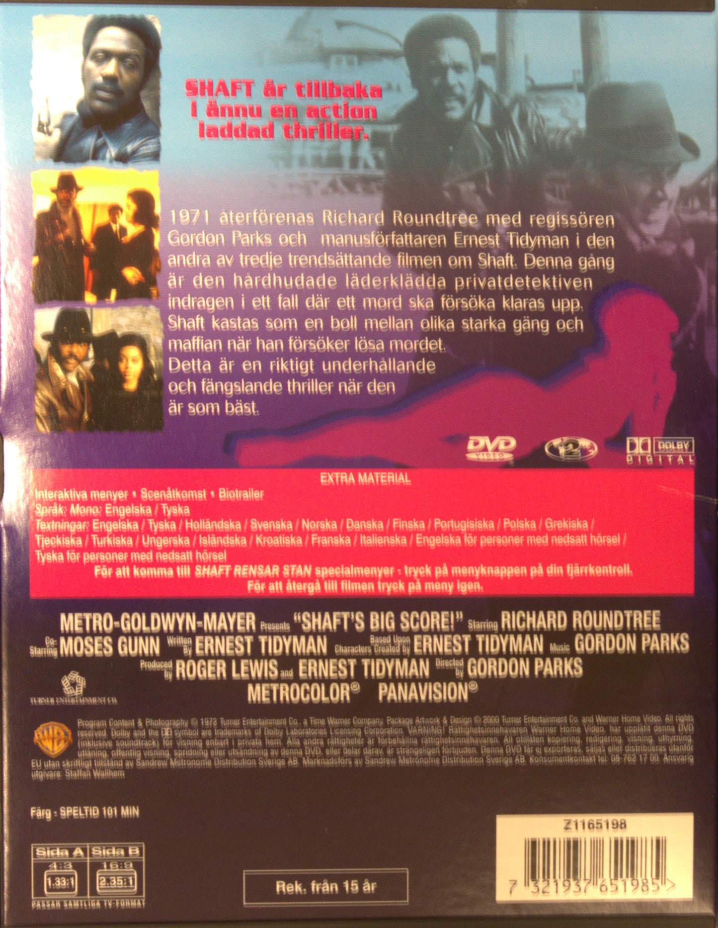 SHAFT RENSAR STAN / SHAFT'S BIG SCORE!